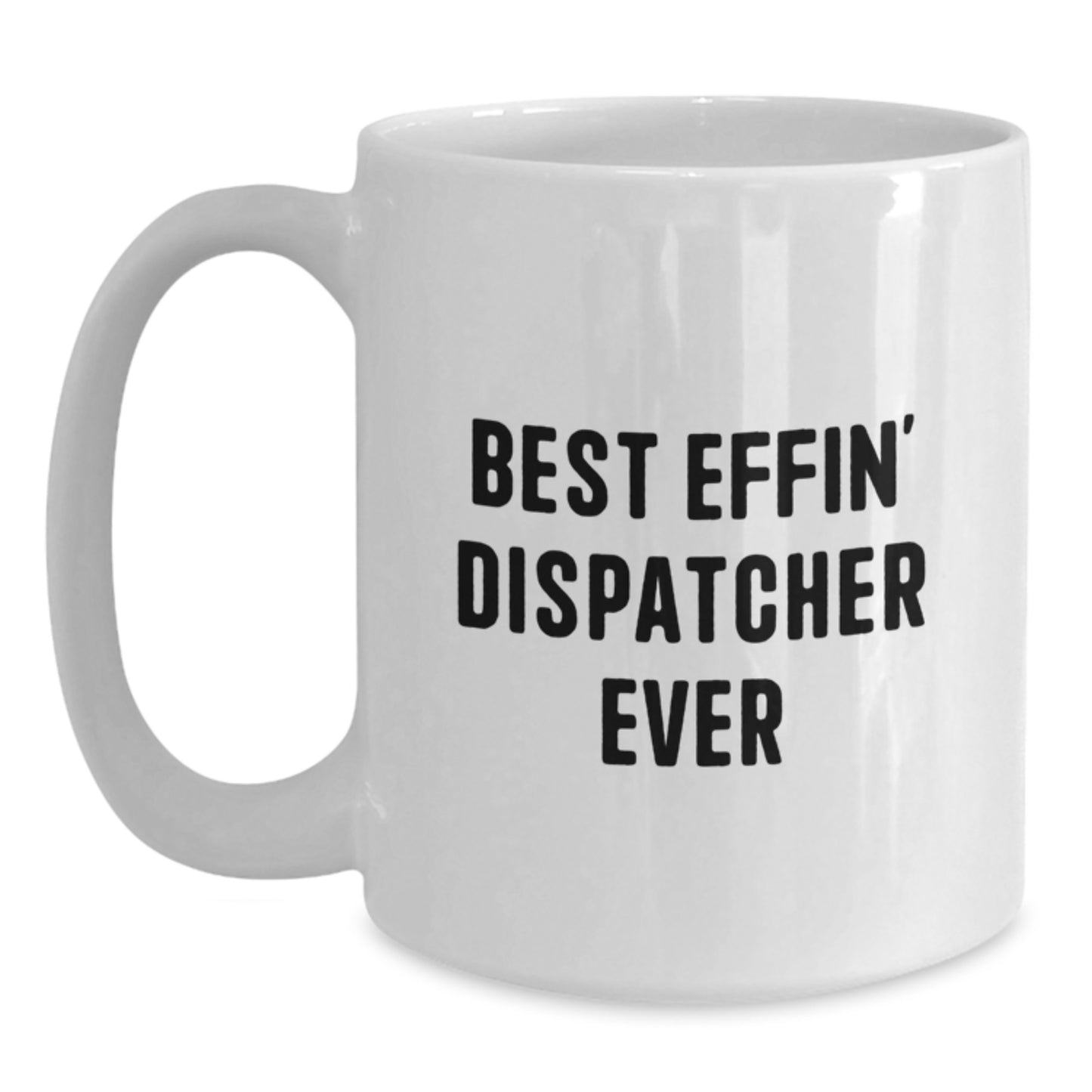 Dispatcher Keepsake White Coffee Mug for Him Birthday Gift - Main