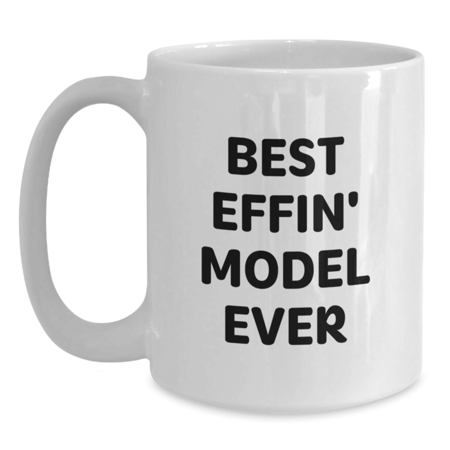 Funny Quote Gifts from Friends and Family for Model Graduation Unique White Coffee Mug - Main