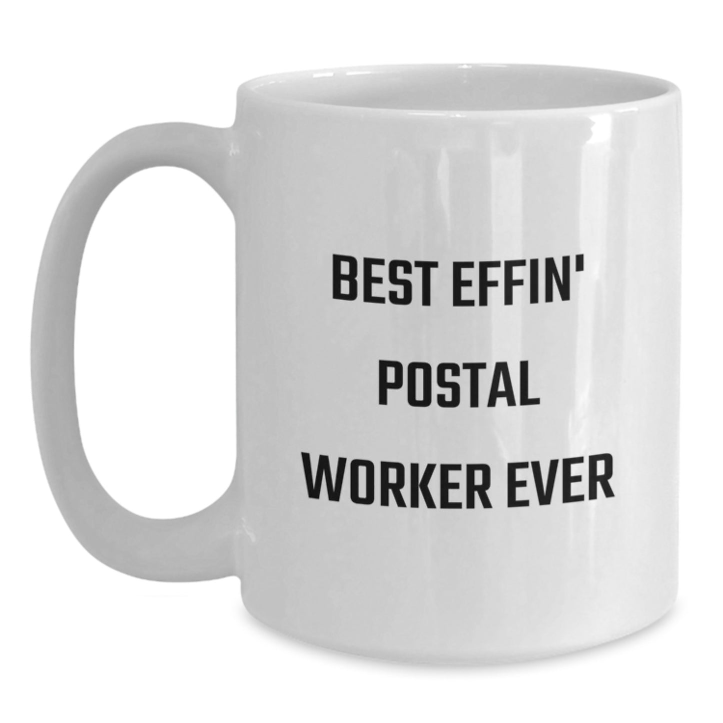 Postal Worker Keepsake White Coffee Mug Birthday Gift for Him - Main