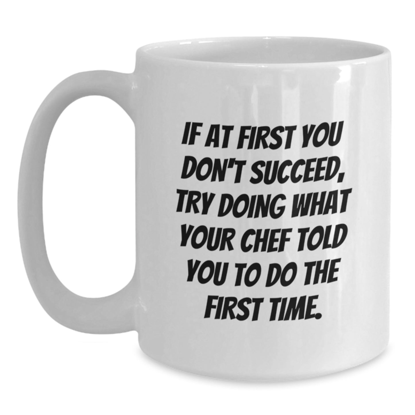 Chef Keepsake Premium White Coffee Mug Birthday Gift for Him - Main