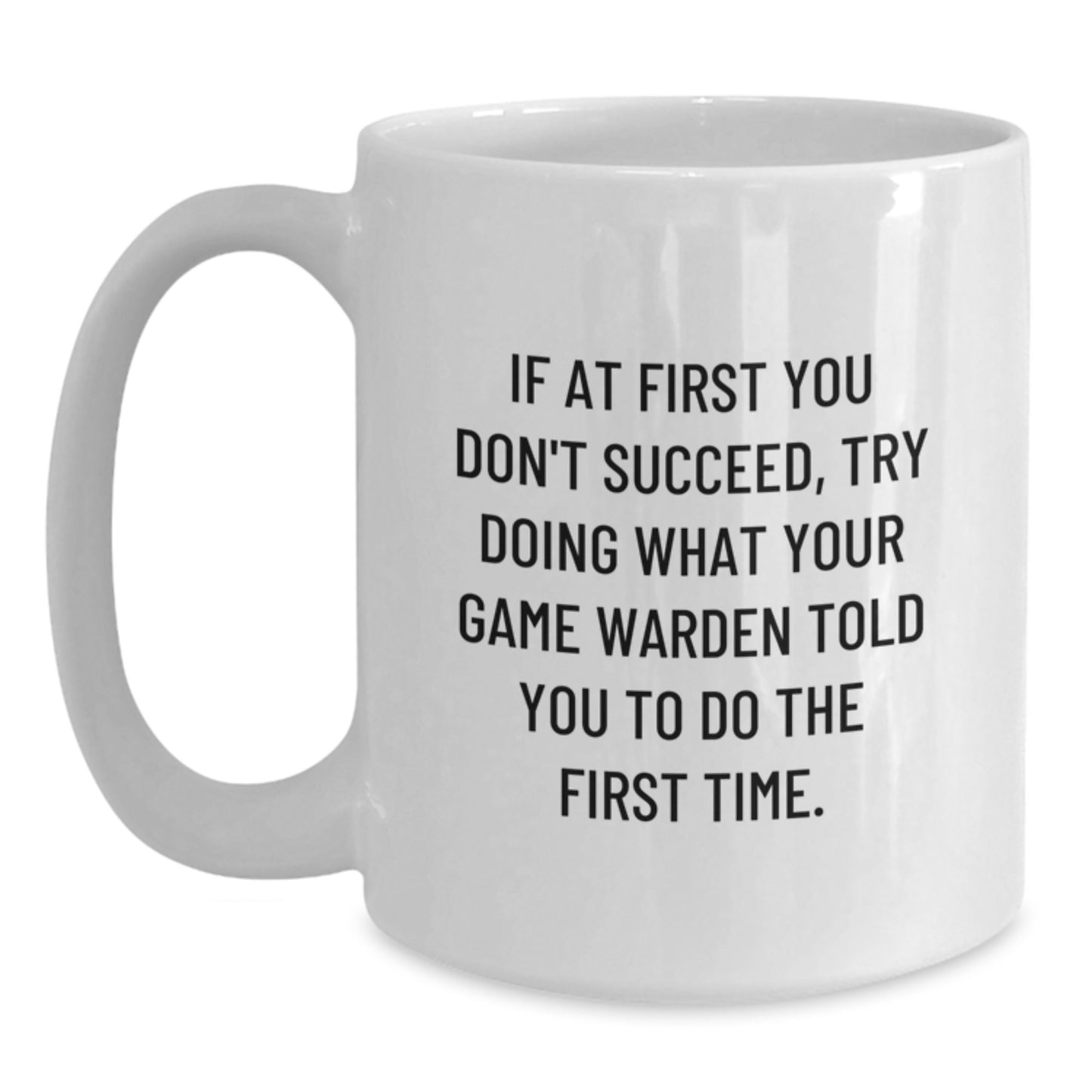 Game Warden Keepsake Premium Ceramic 11oz Mug for Him Birthday Gift - Main