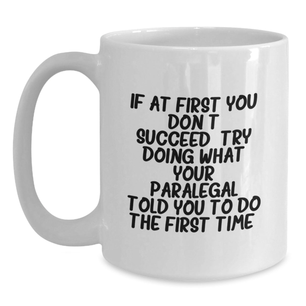 Paralegal Gift for Him - A Humorous Keepsake Mug for Christmas - Main