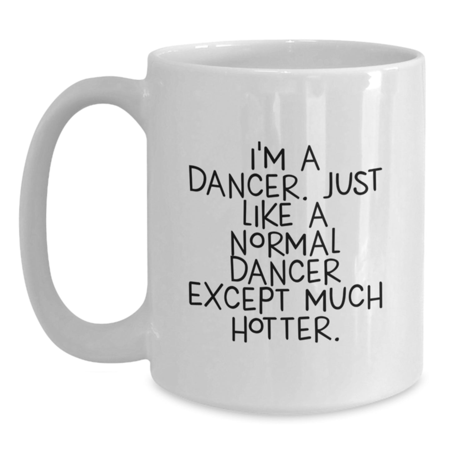 Funny Dancer Gifts for Dads Father's Day Unique White Coffee Mug - Main