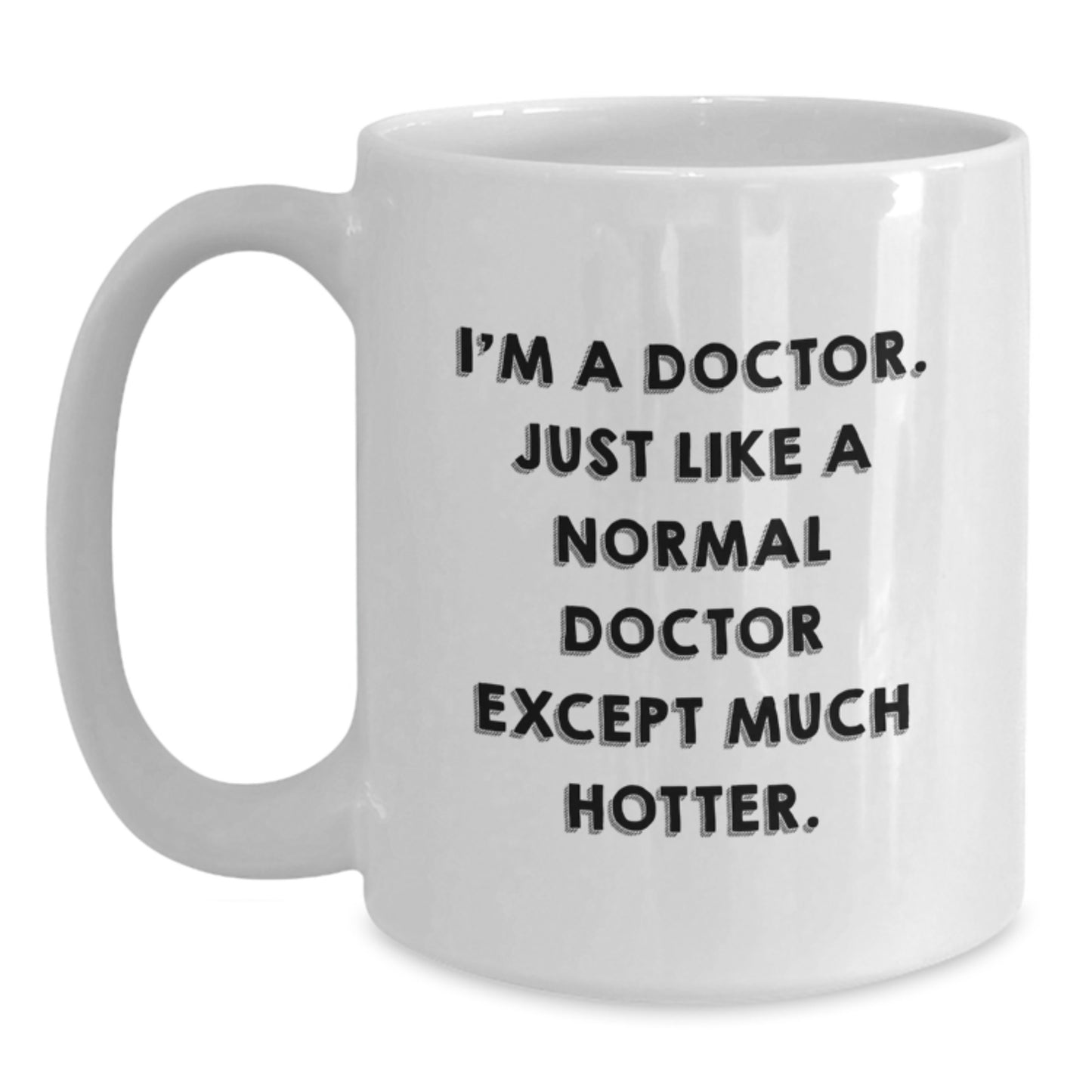 Funny Doctor Gifts from Friends for Valentine's Unique White Coffee Mug - Main