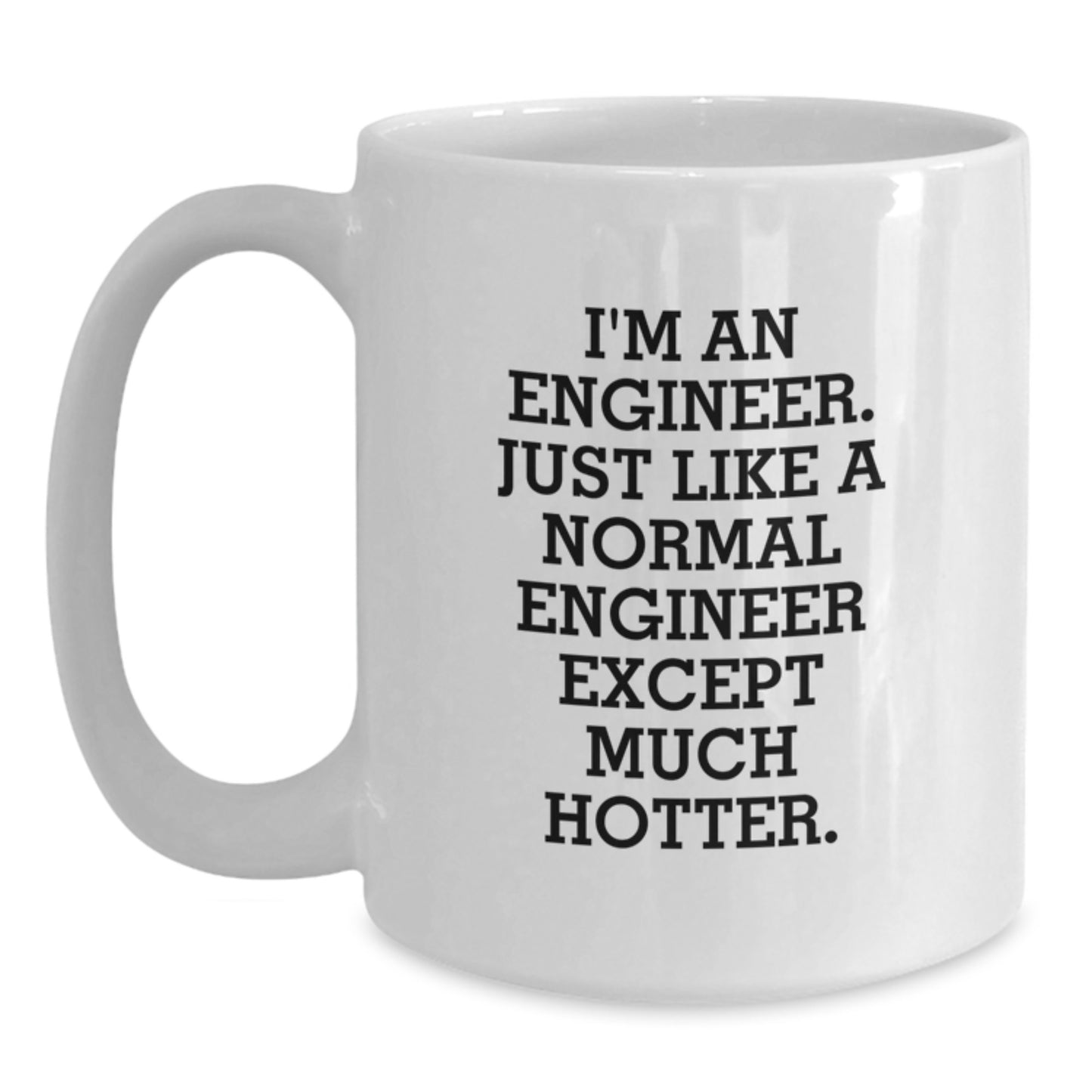 Engineer Gifts from Friends Unique Funny White Coffee Mugs for Valentine's - I'm An Engineer - Main