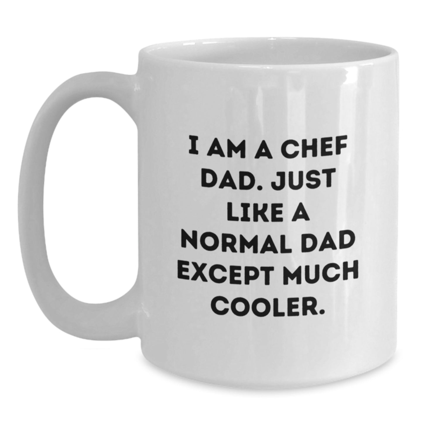 Chef Keepsake White Coffee Mug for Him Birthday Gift - Main