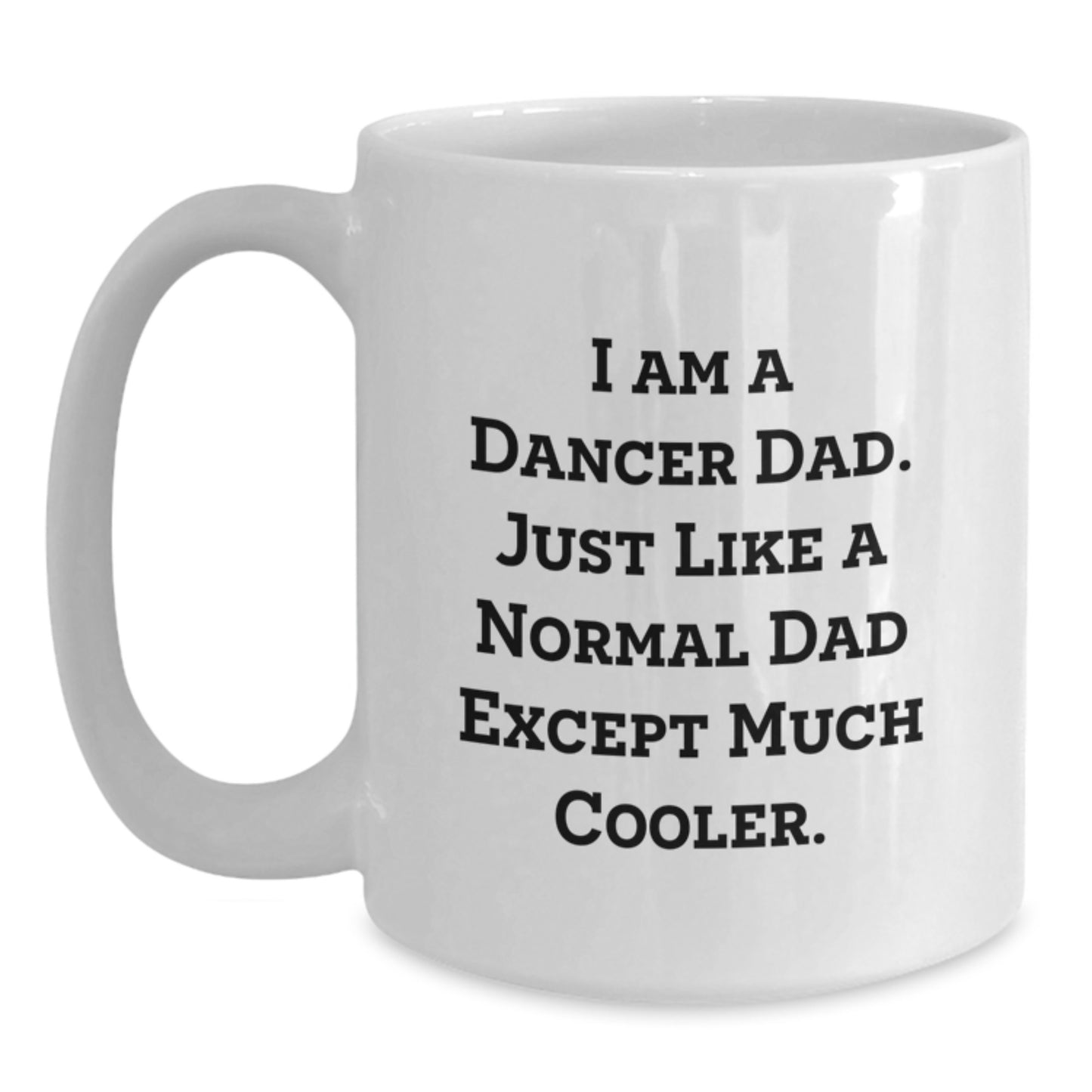 Birthday Gift for Her Dancer for Dad and Mom White Coffee Mug Present - Main