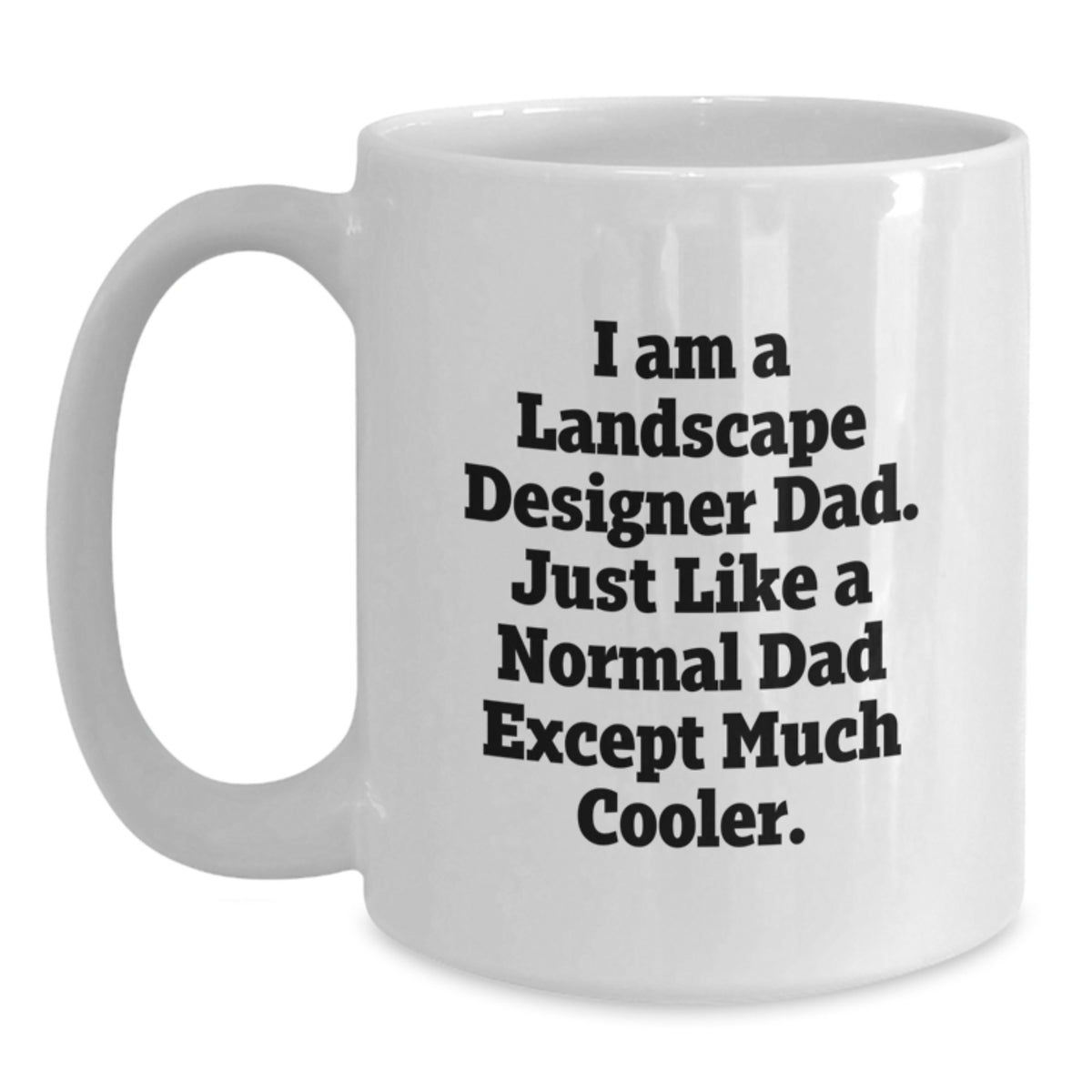 Landscape Designer Keepsake Mug for Him Birthday Gift Ceramic 11oz - Main