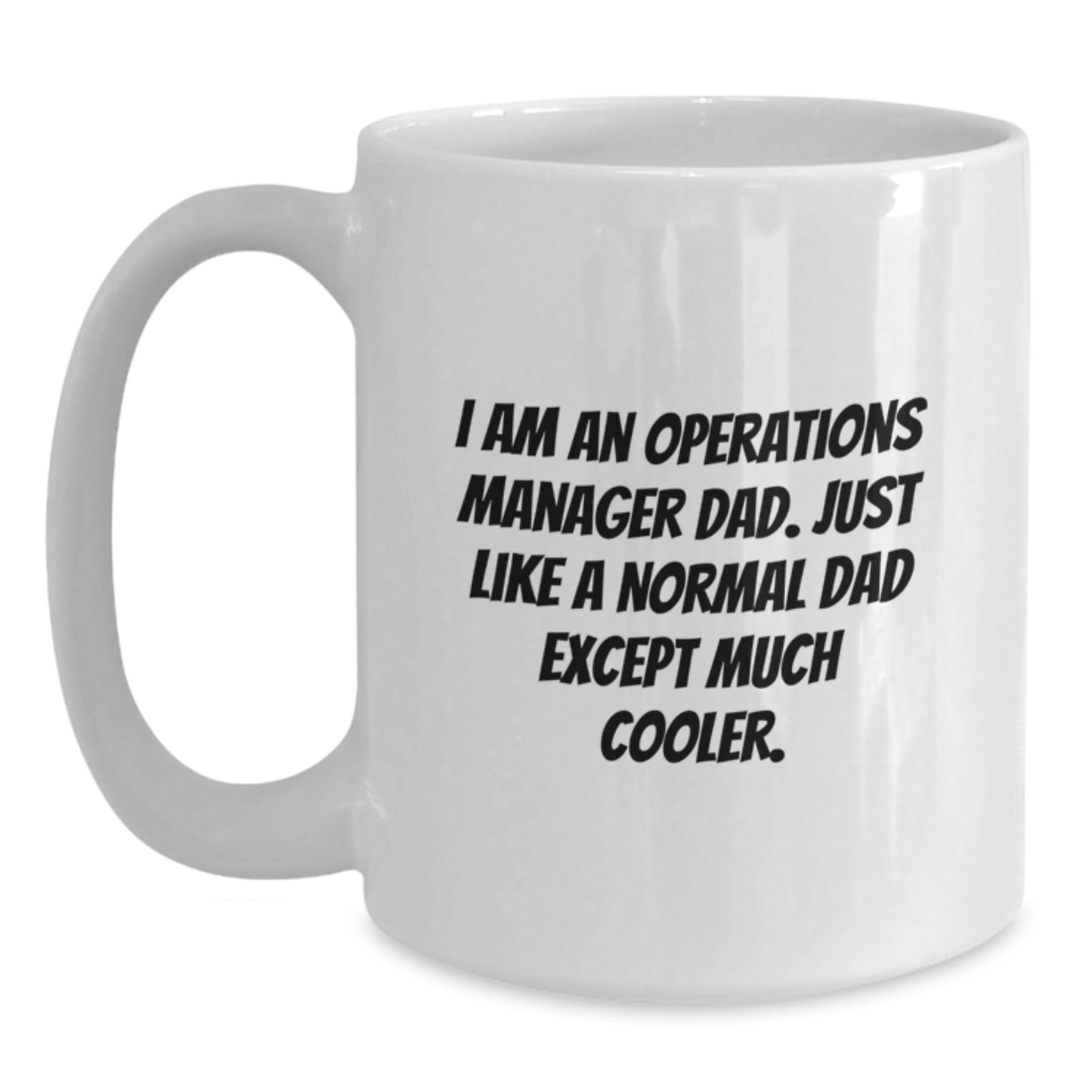 Operations Manager Keepsake Ceramic Mug for Him Birthday Gift - Main
