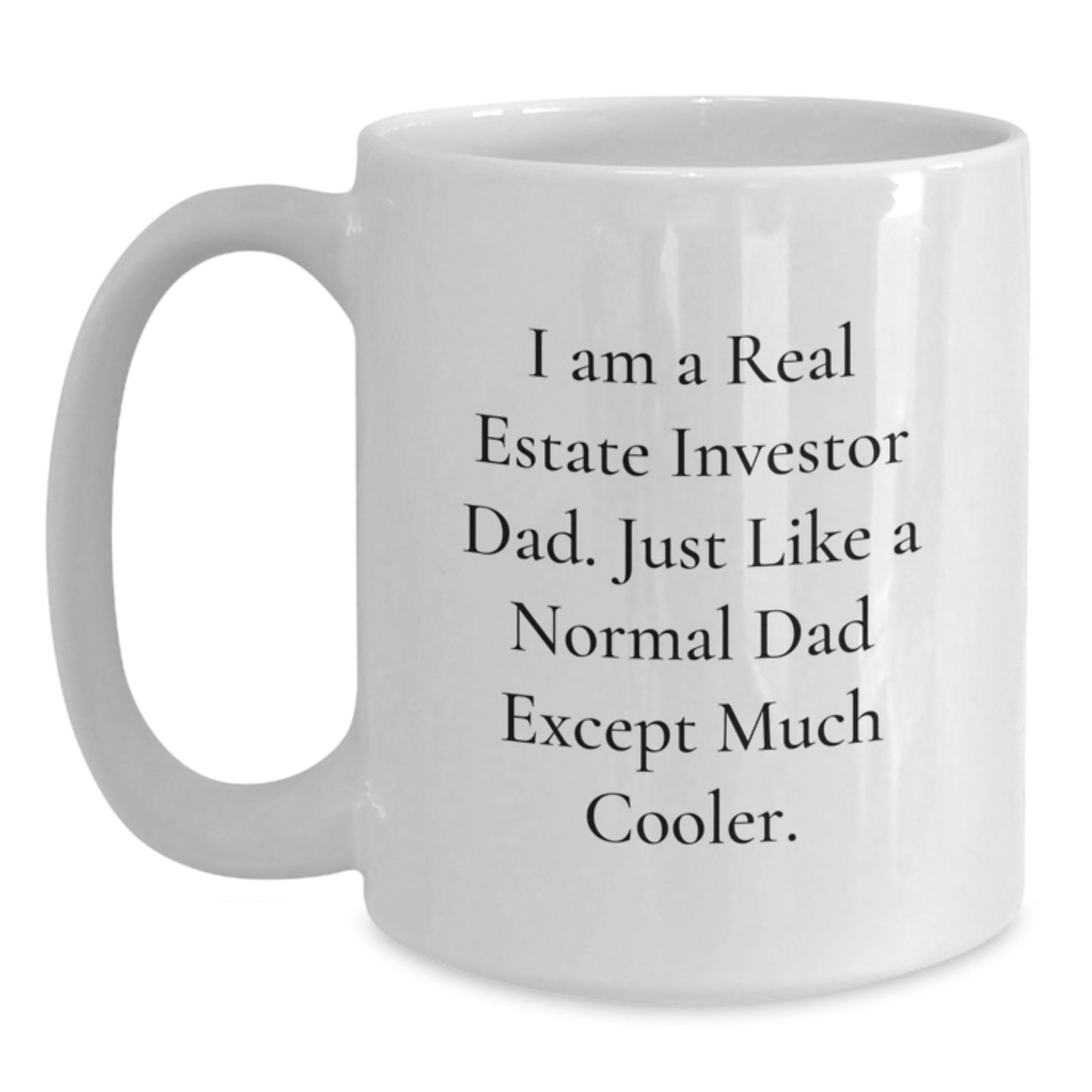 Real Estate Investor Keepsake Mug for Him Birthday Gift Ceramic - Main