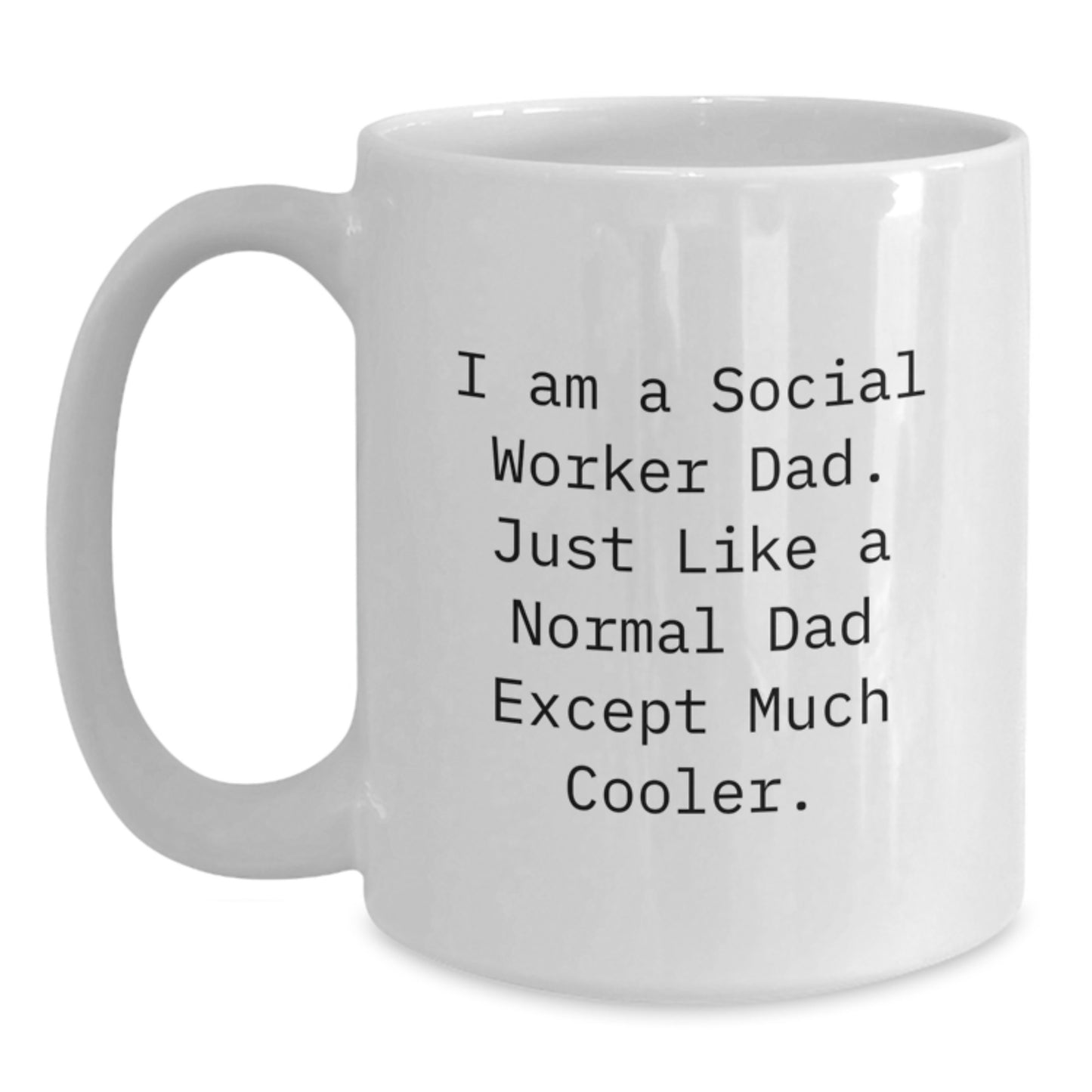 Social Worker Favorite White Mug for Kids Birthday Gift - Main