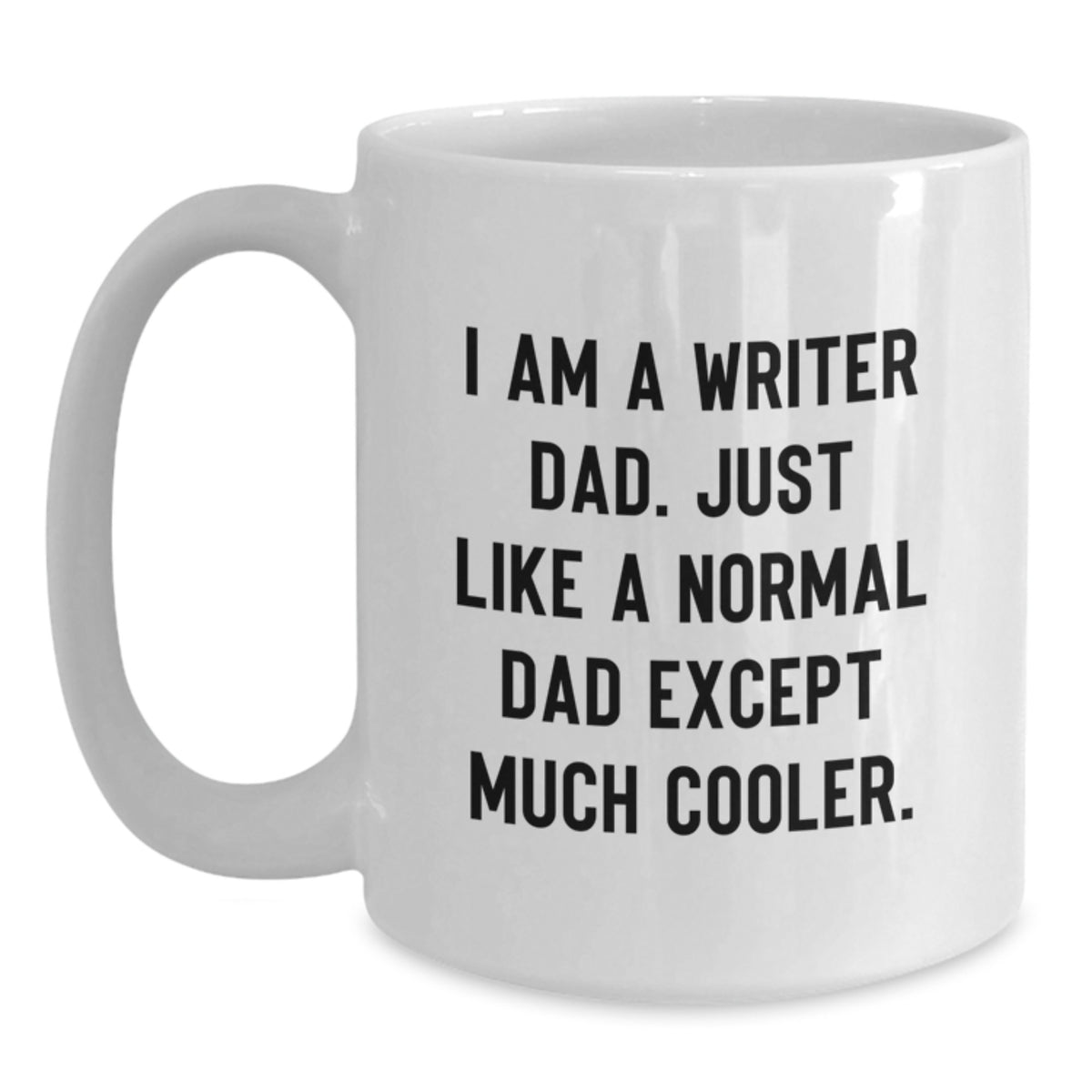 Cool Writer Mug for Friends Birthday Gift Novelty Premium Keepsake - Main