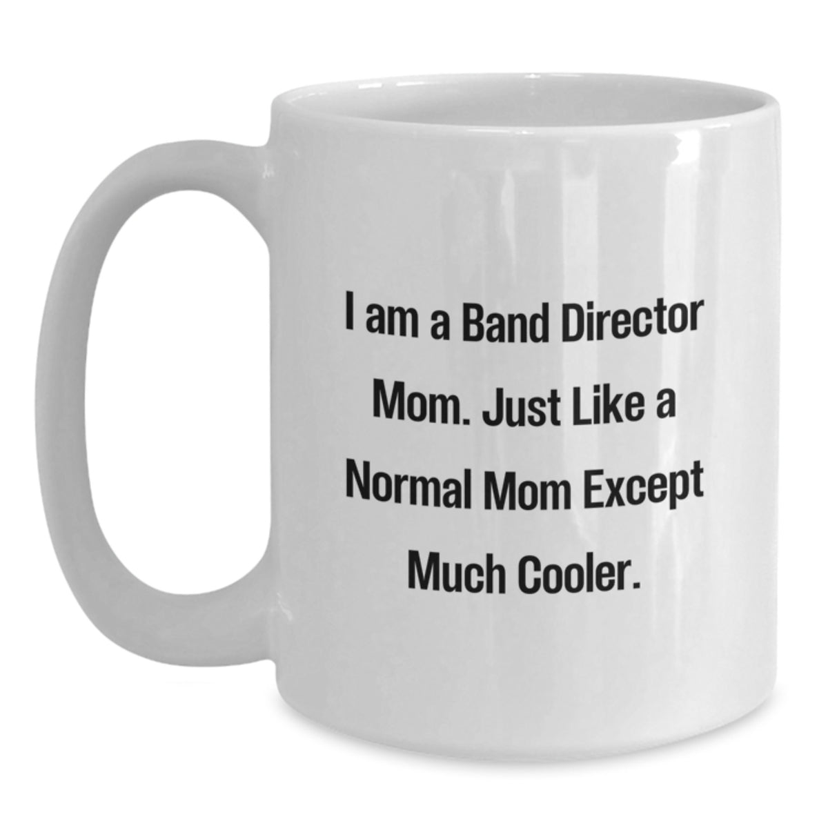 Band Director White Coffee Mug Keepsake Birthday Gift for Him - Main