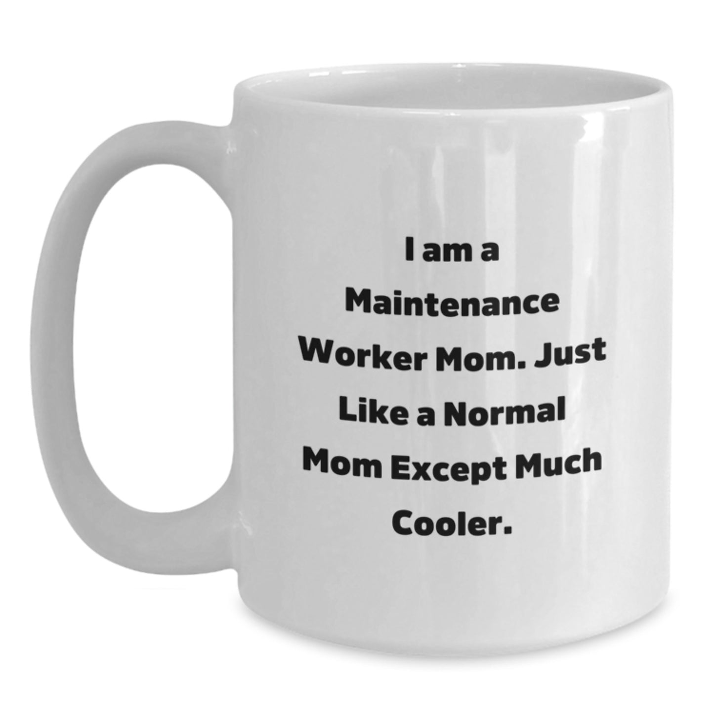 Maintenance Worker Keepsake Mug for Him White Ceramic 11oz Birthday Gift - Main