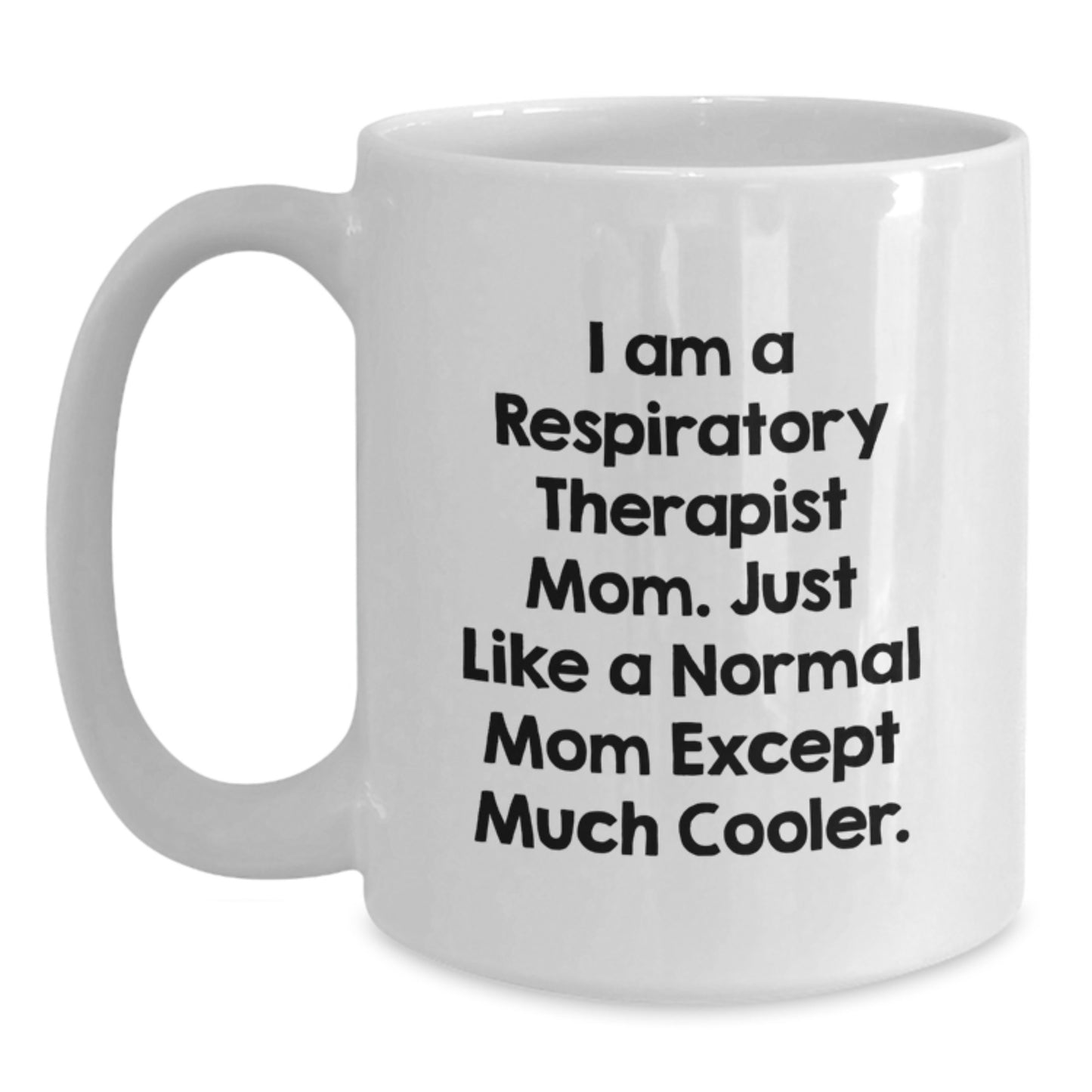 Respiratory Therapist Keepsake Mug for Him Birthday Gift White Ceramic - Main