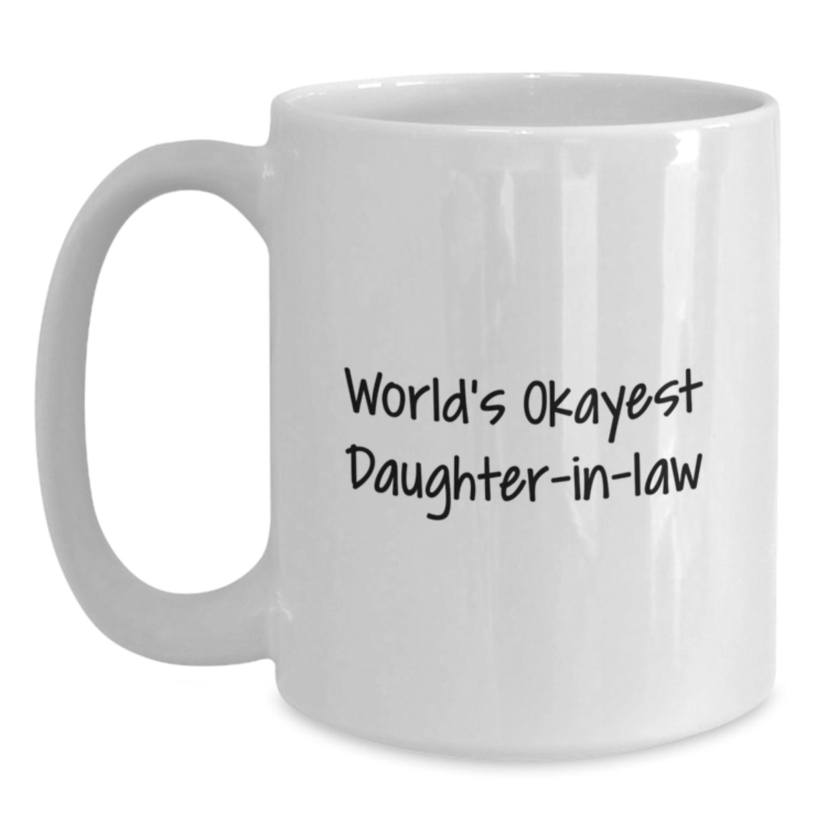 Daughter-in-Law Gift - World's Okayest Daughter-in-Law Keepsake Coffee - Main