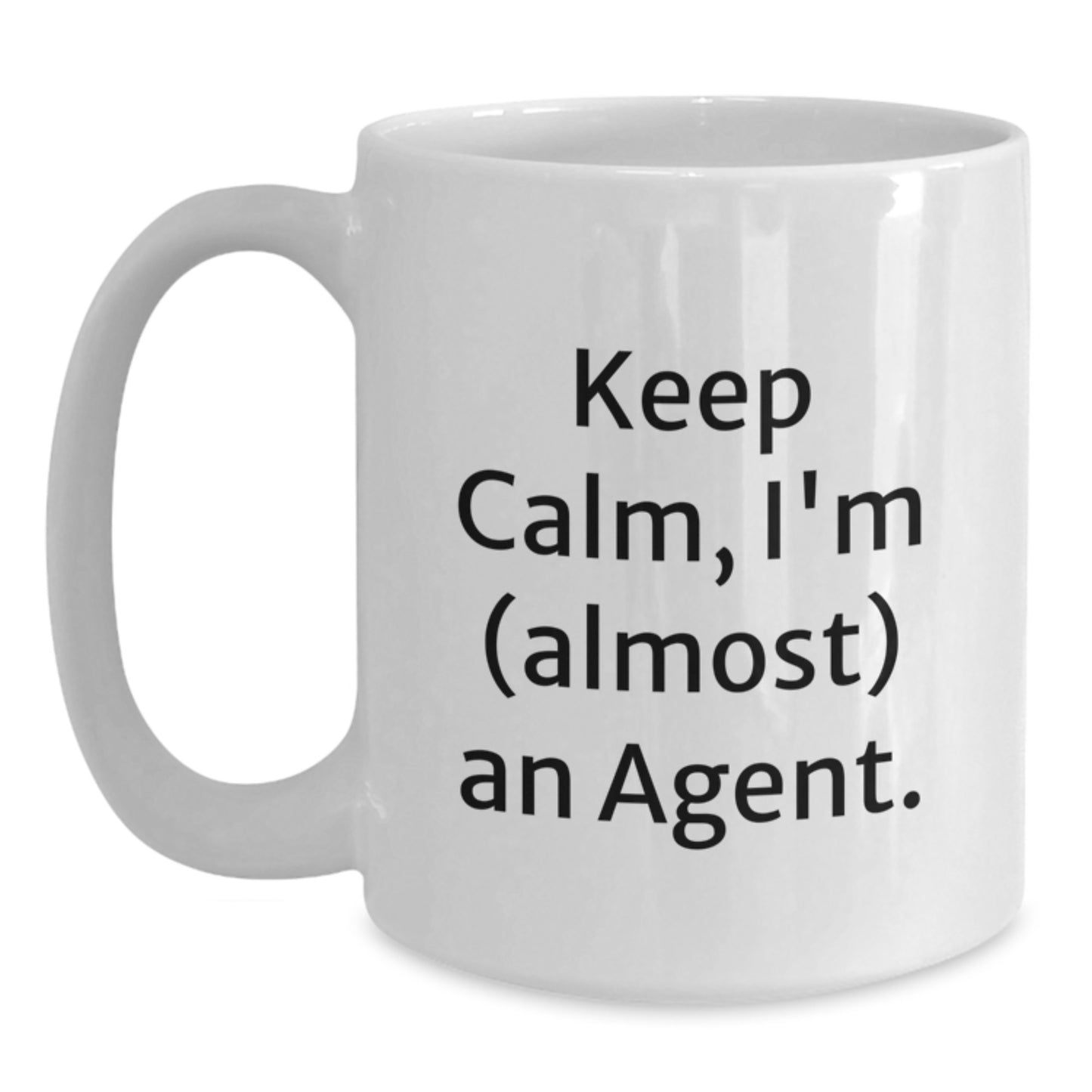 Agent Keepsake White Coffee Mug for Him Birthday Gift - Main