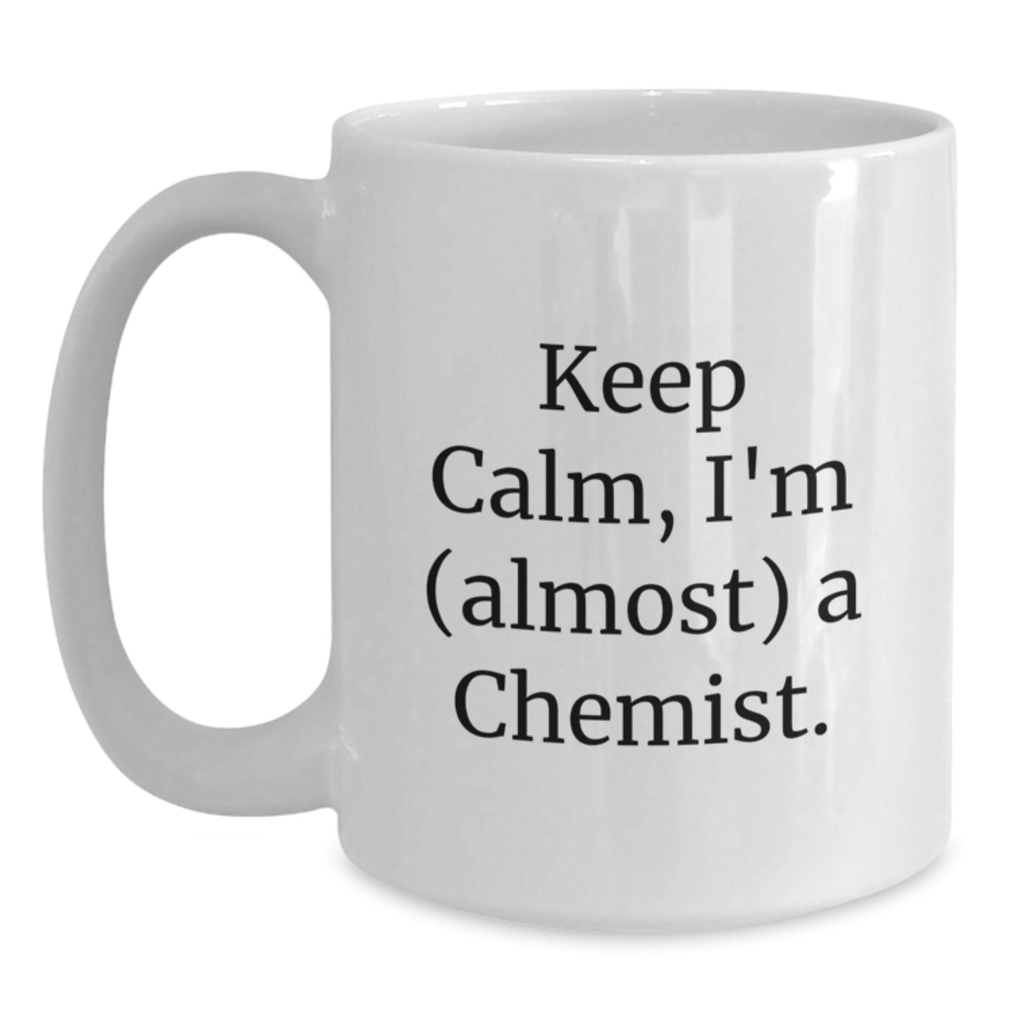 Birthday Gift Chemist White Coffee Mug for Her Present - Main