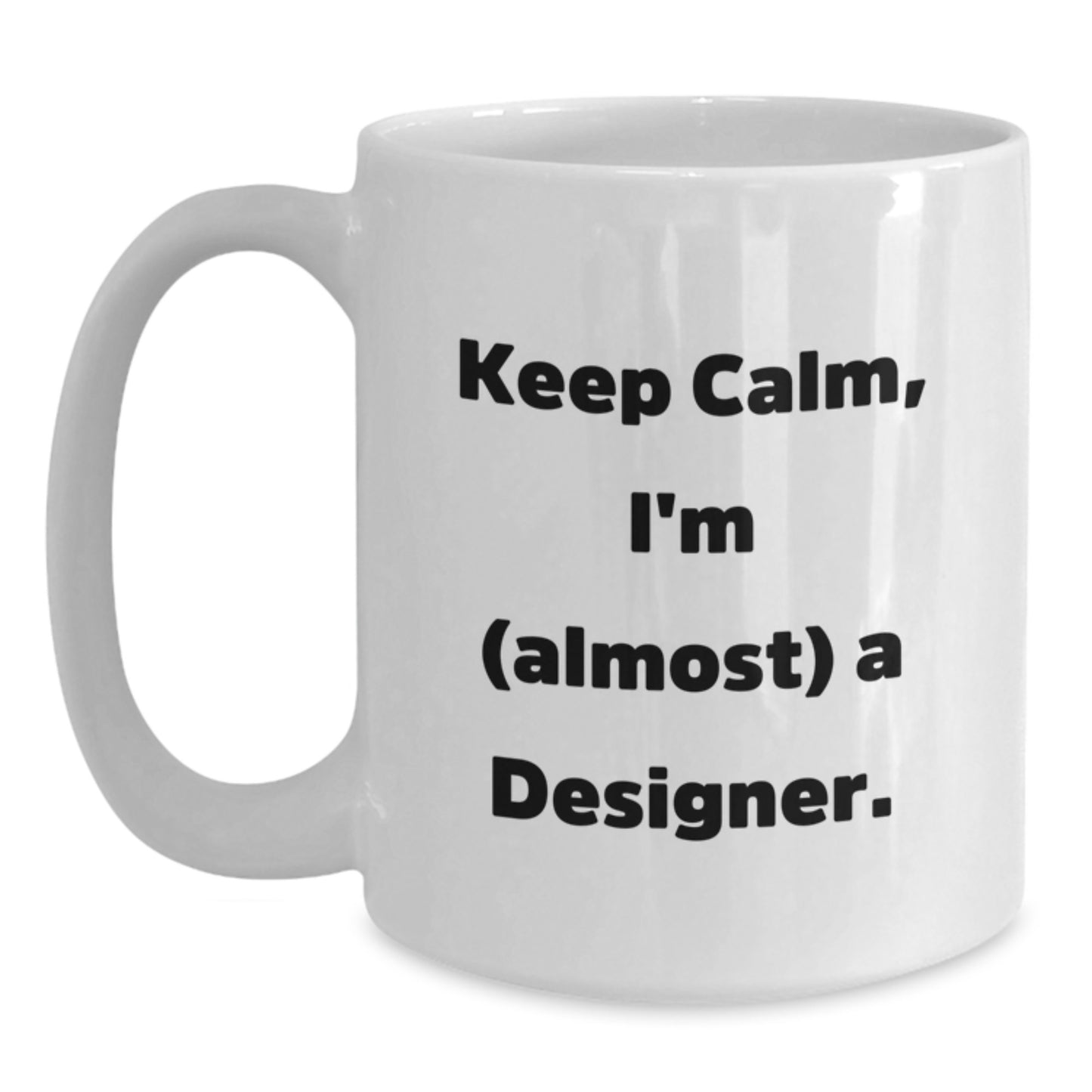 Birthday Gift Designer White Coffee Mug for Her Present - Main