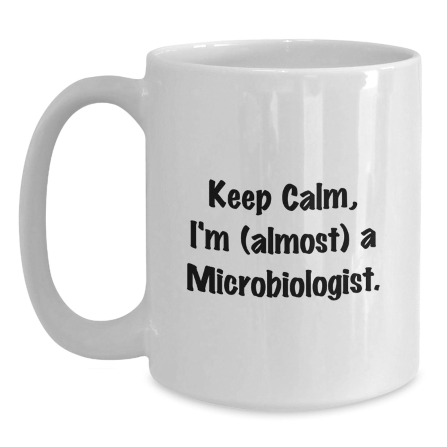 Microbiologist Keepsake White Coffee Mug for Him Birthday Gift - Main
