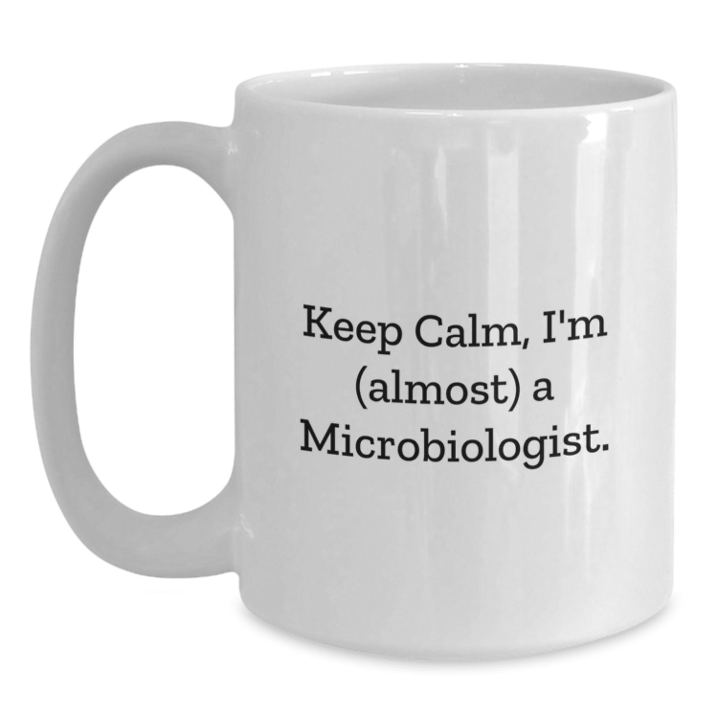 Birthday Gift Microbiologist White Coffee Mug for Her Present - Main