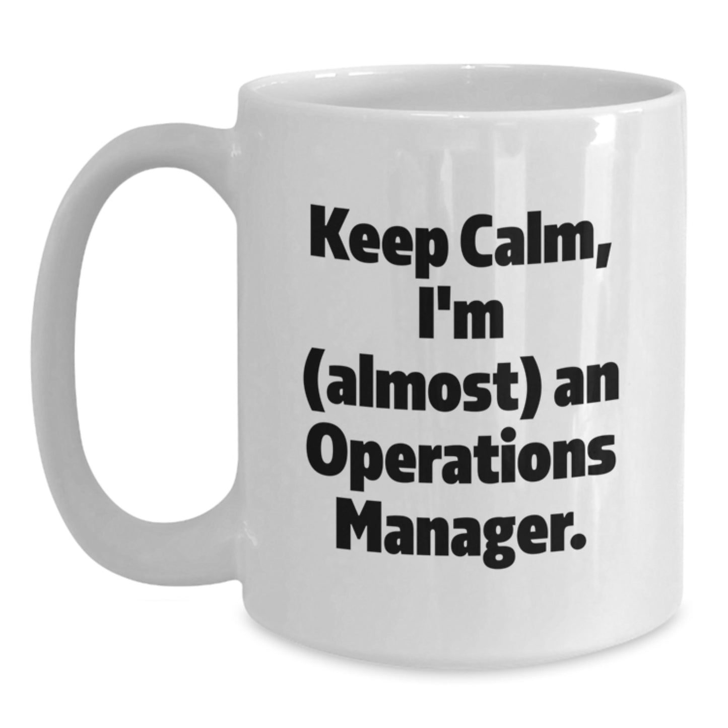 Operations Manager Keepsake White Coffee Mug for Him Birthday Gift - Main