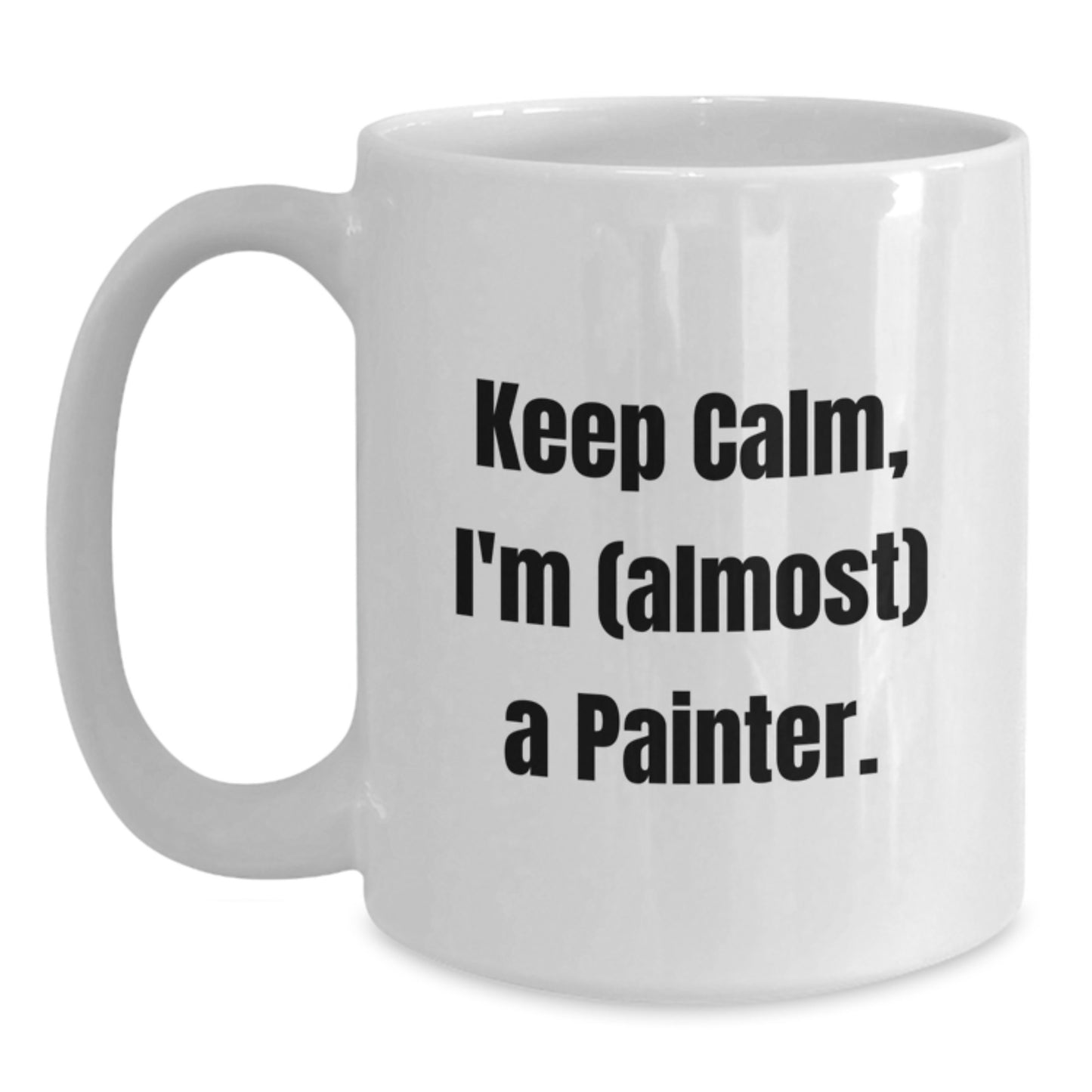 Painter Keepsake Mug for Him Birthday Gift 11oz Ceramic Microwave Safe - Main