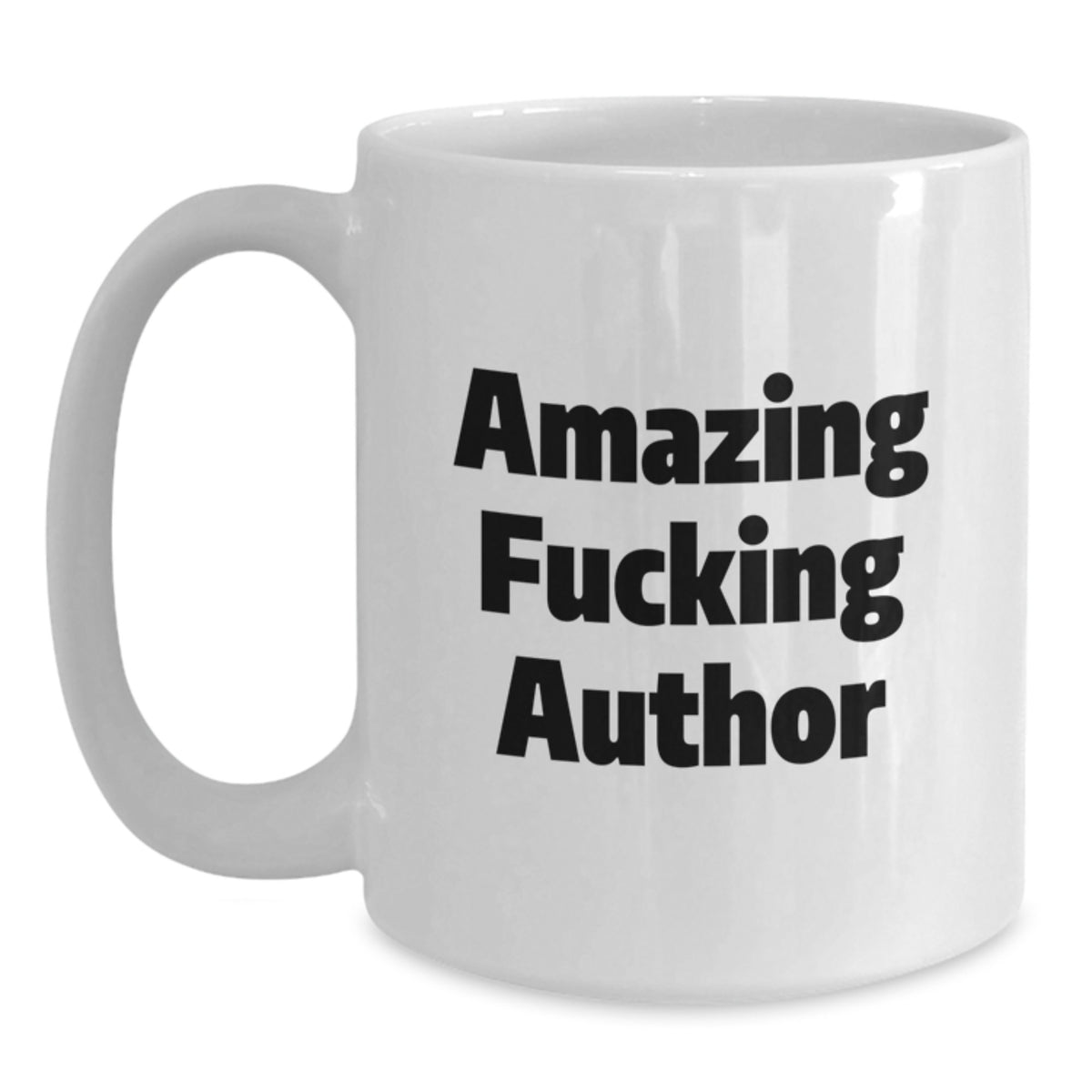 Author Gift for Him - Amazing Fucking Author Keepsake Coffee Mug - Main