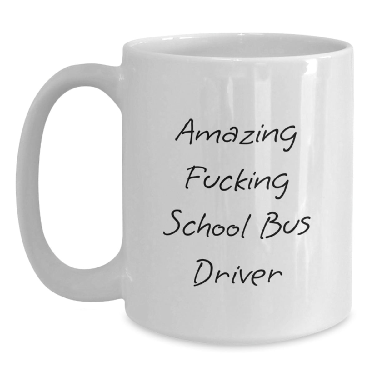 School Bus Driver Gift for Him - Amazing School Bus Driver Keepsake Mug - Main