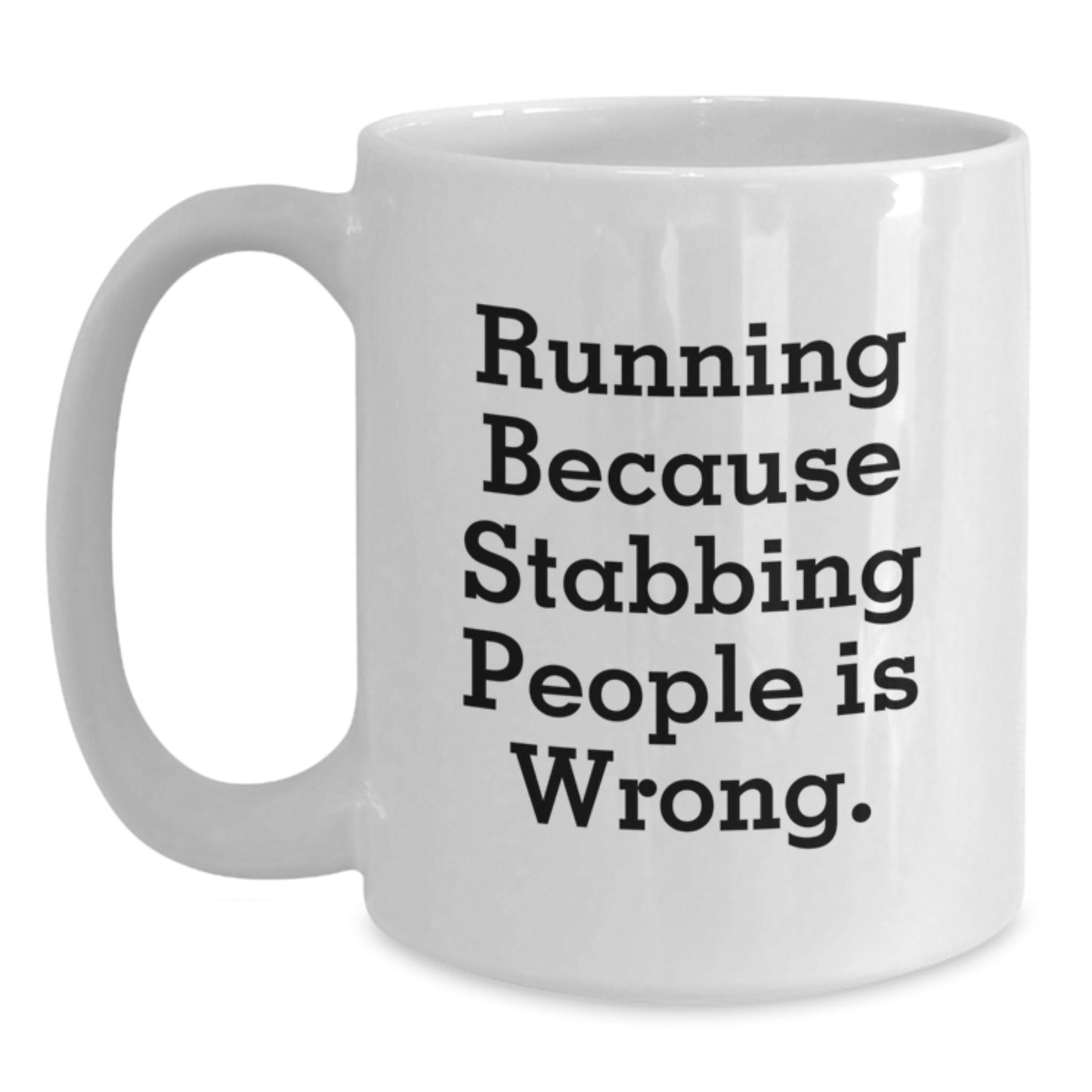 Funny Running Humor Mug Gifts from Friends for Running Enthusiast Graduation Unique Presents - Main