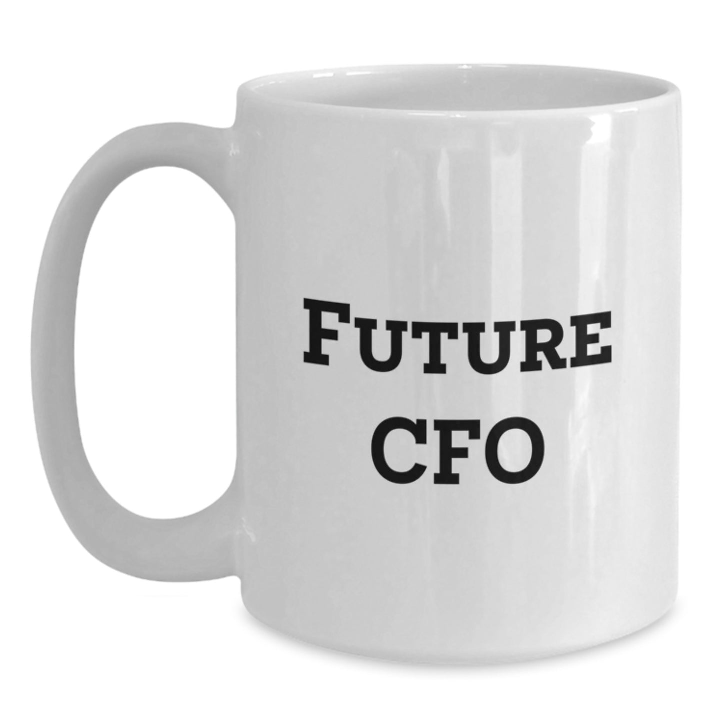 CFO Gifts, Funny Quote White Coffee Mug, Inspirational for Future CFO, Birthday Unique Gifts from Friends, Coworkers, Family - Main