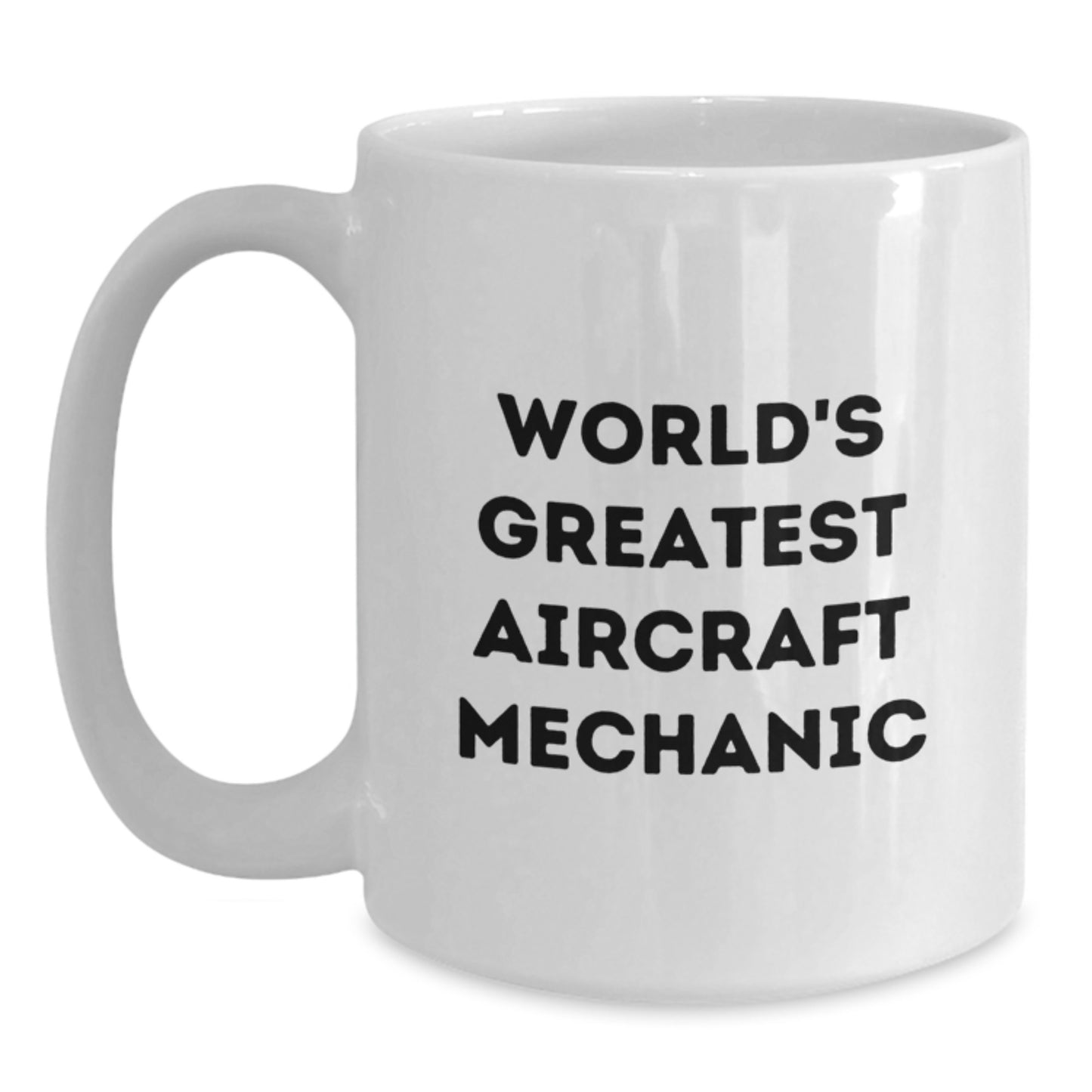 Funny Quote White Coffee Mugs for Aircraft Mechanic Dad, Gifts from Men to Men on Father's Day Unique - Main