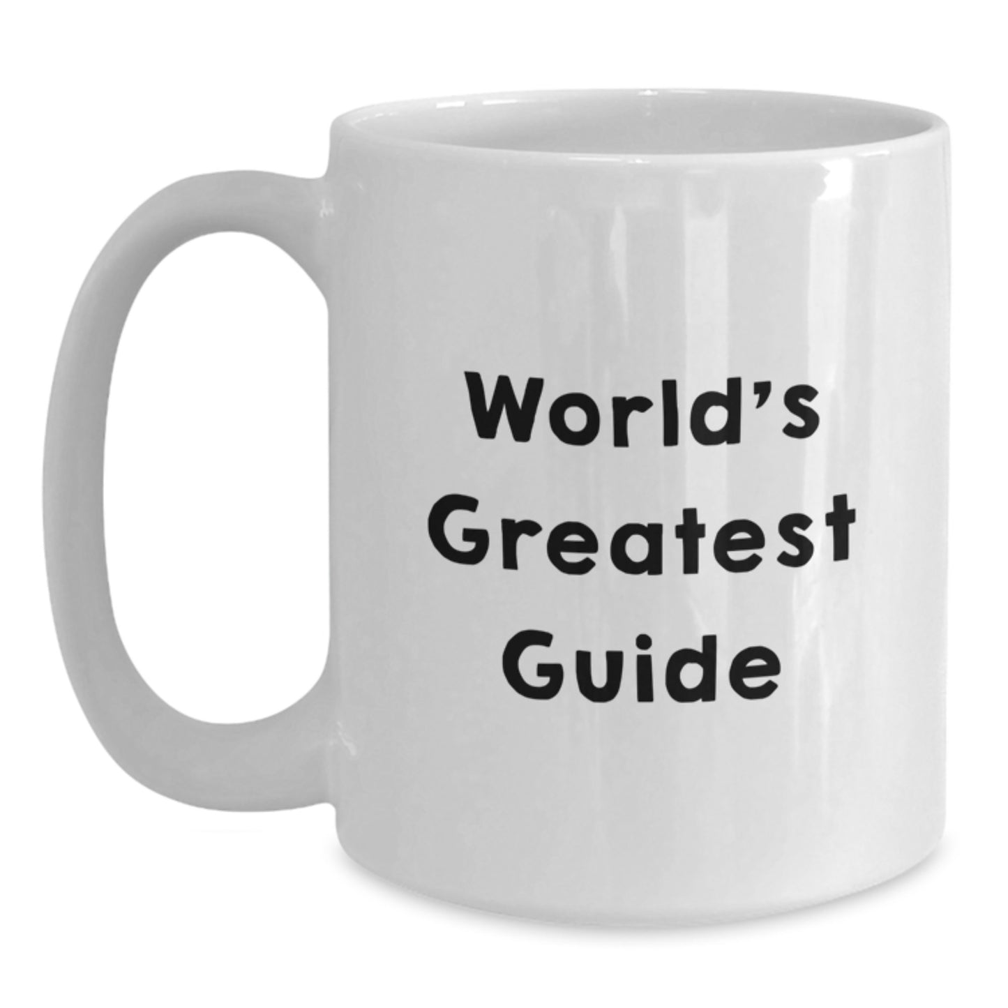 Funny Guide Gifts for the World's Greatest Mom, Unique White Coffee Mug with Inspirational Quote, Perfect for Mother's Day Unique Gifts from Women to Women - Main