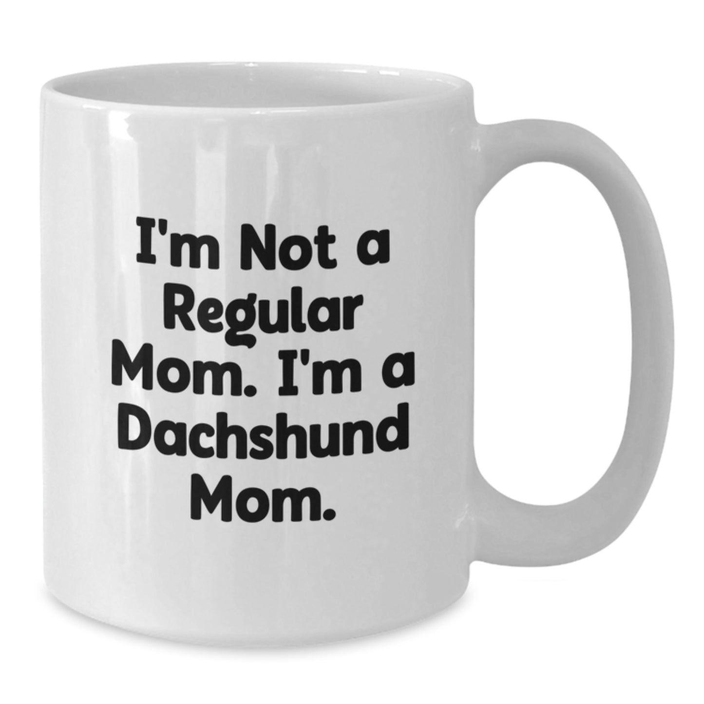 Funny Dachshund Dog Mom White Coffee Mug Gifts from Friends and Family for Dachshund Enthusiasts Christmas Unique Presents - Additional