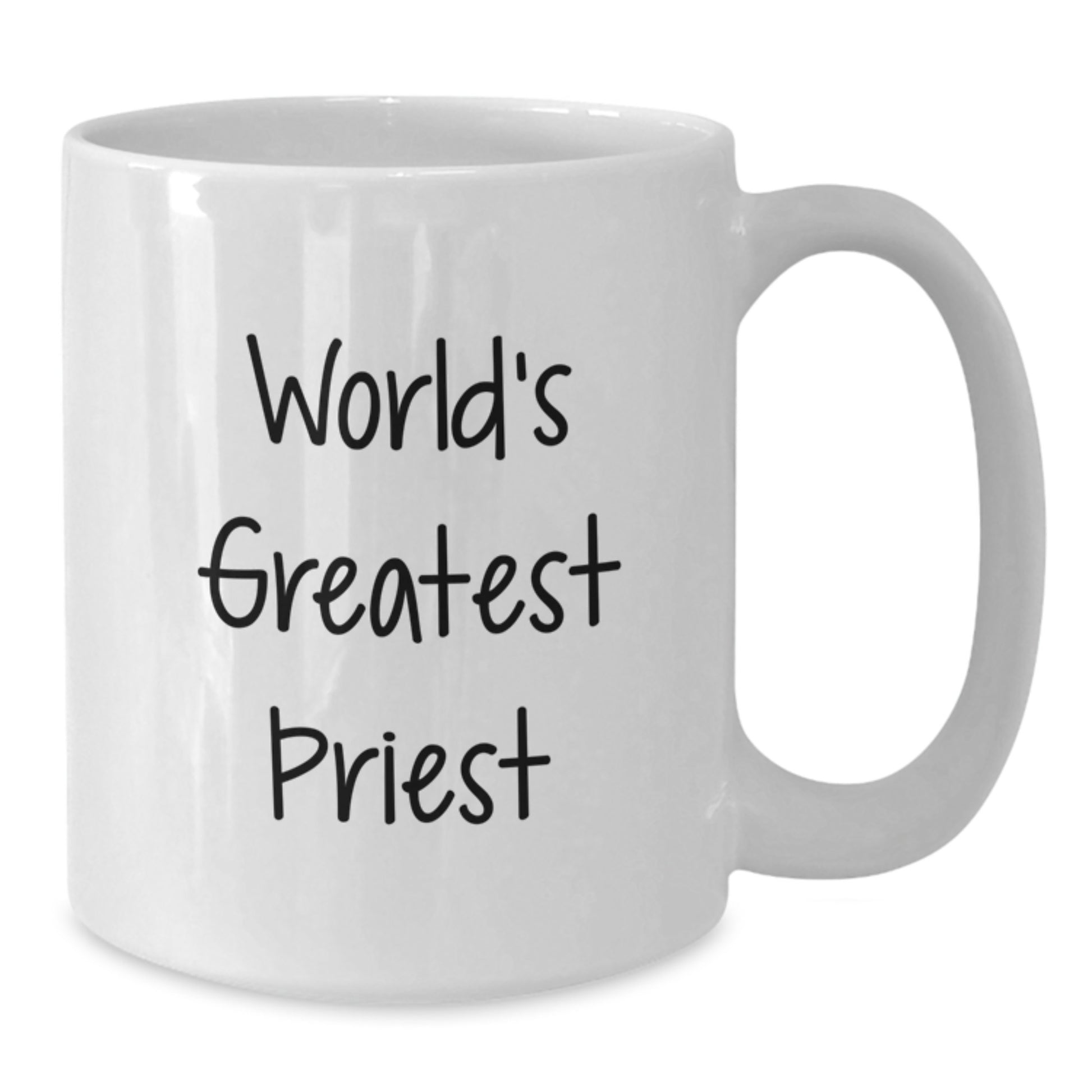 Funny World's Greatest Priest Mug Gifts from Friends for Valentine's - Additional