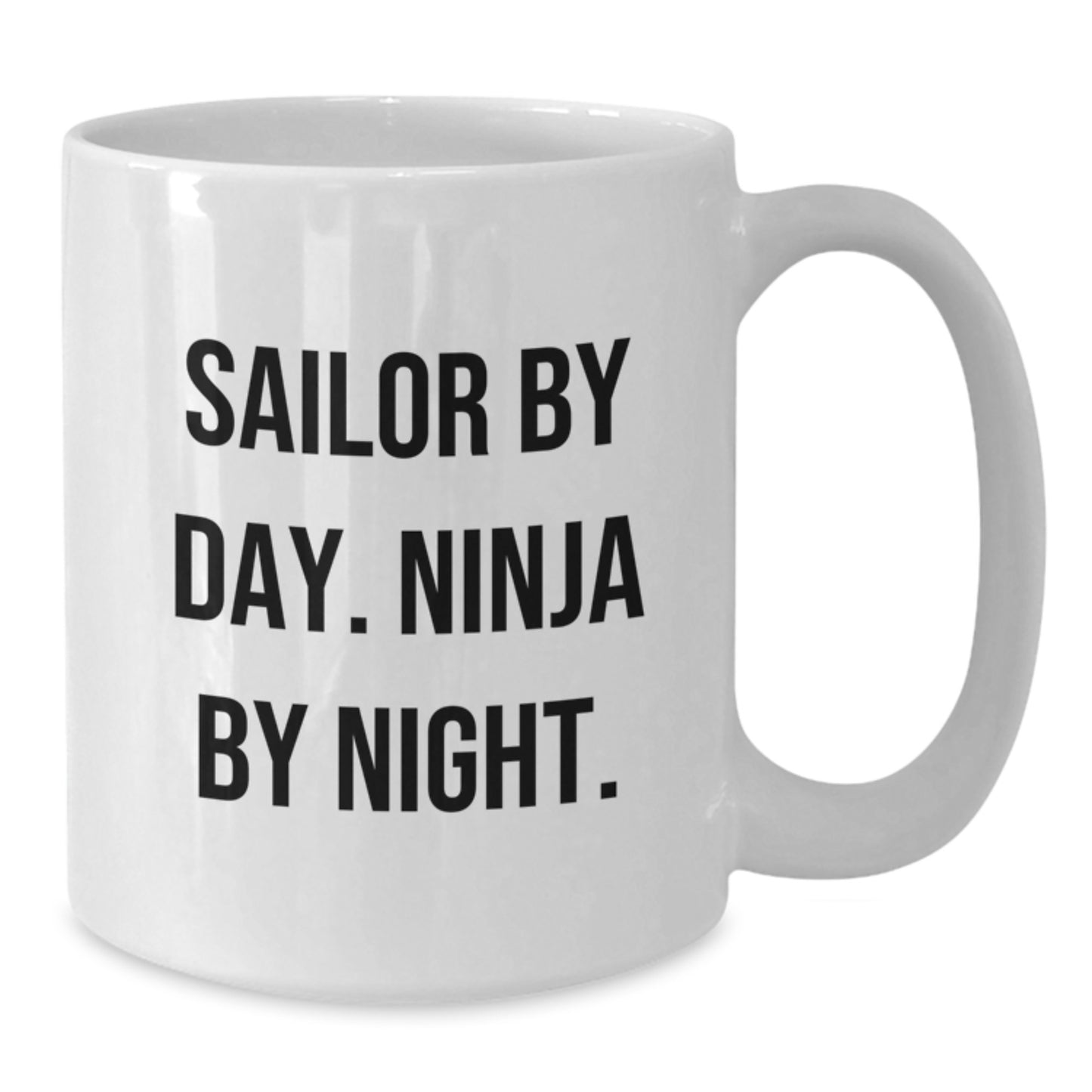 Sailor By Day Cute White Coffee Mug Gifts from Family for Sailor Graduation Unique - Additional