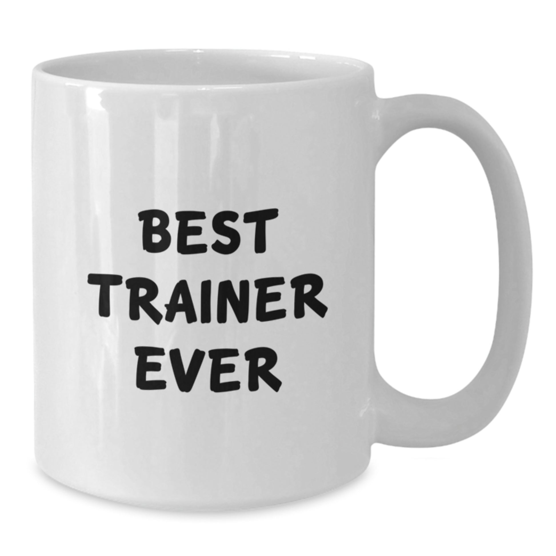 Funny Trainer Quotes Gifts from Men to Best Trainer Ever White Coffee Mug, Unique Christmas Unique Gifts for Trainer, Funny Trainer Mug - Additional