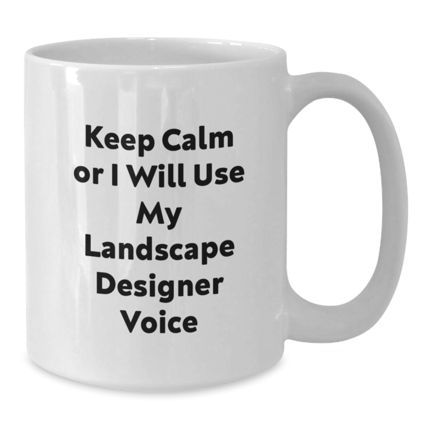 Funny Landscape Designer White Coffee Mug Gifts from Friends and Family for Christmas Unique Presents - Additional
