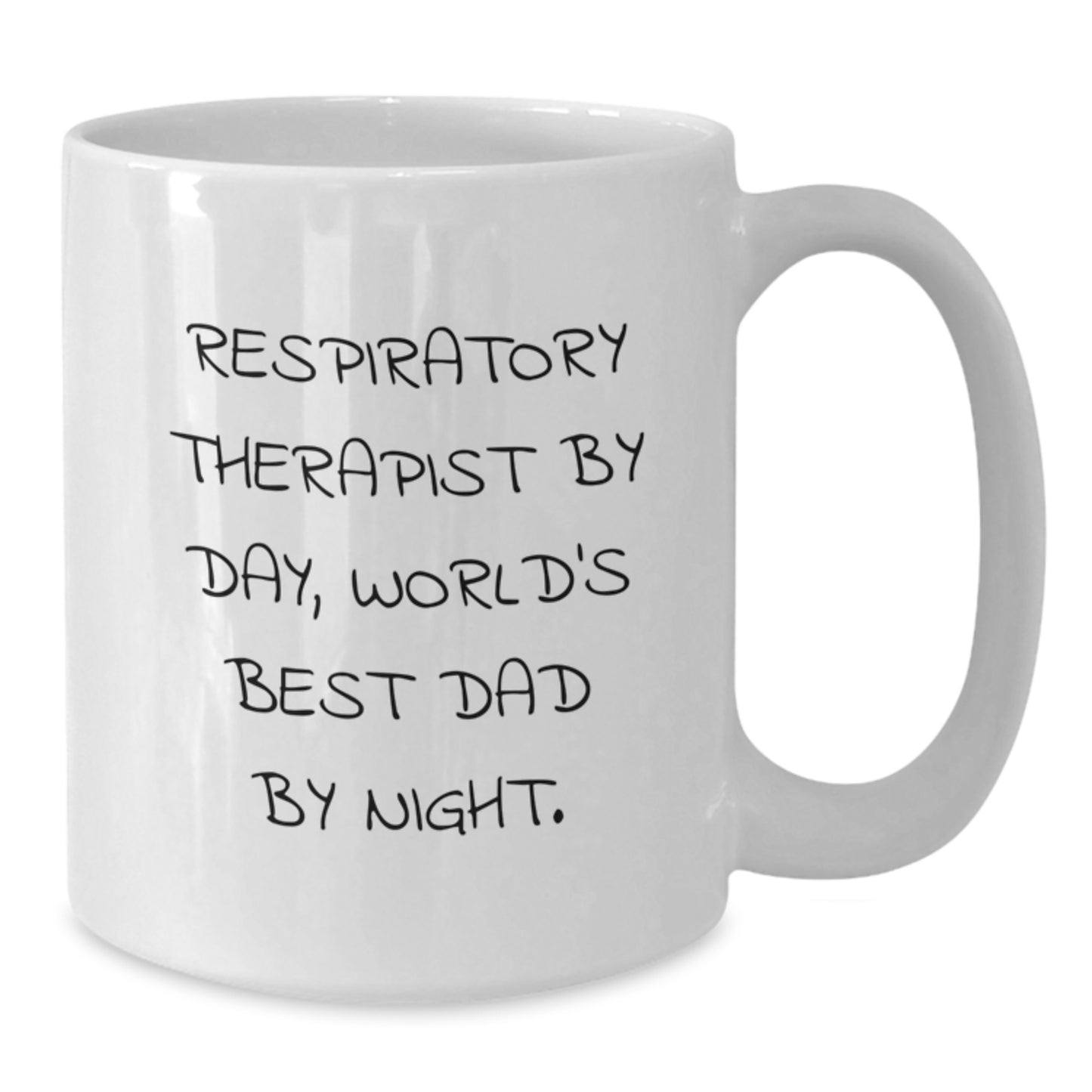 Funny Respiratory Therapist Gifts from Dad for Christmas Unique Mug - Additional