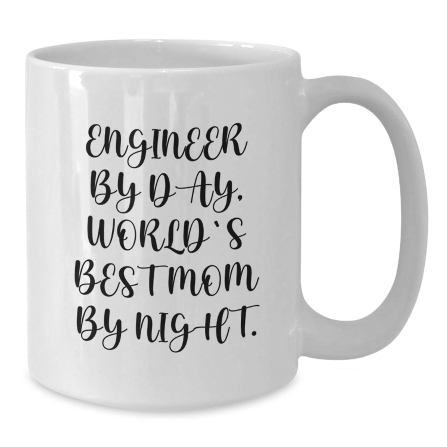 Funny Engineer Mugs, Engineer Gifts from Mom, Inspirational White Coffee Mug for Engineers, Christmas Unique Gifts for Men, Best Mom Ever - Additional