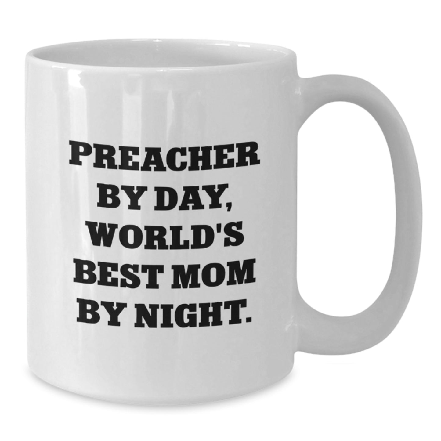Christmas Gift for Her Preacher By Day, World's Best Mom By Night - Additional