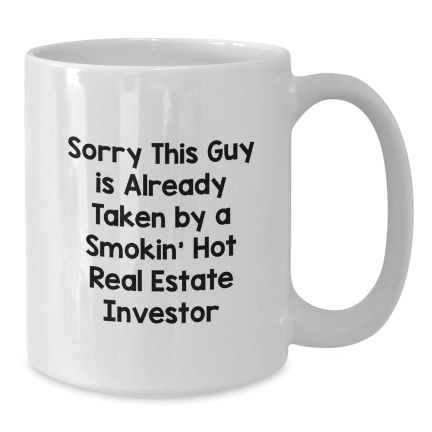 Funny Real Estate Investor Gifts for Birthday - White Ceramic Coffee Mug Gifts from Friends, Coworkers, or Family to Real Estate Investor, Men, or Women - Additional