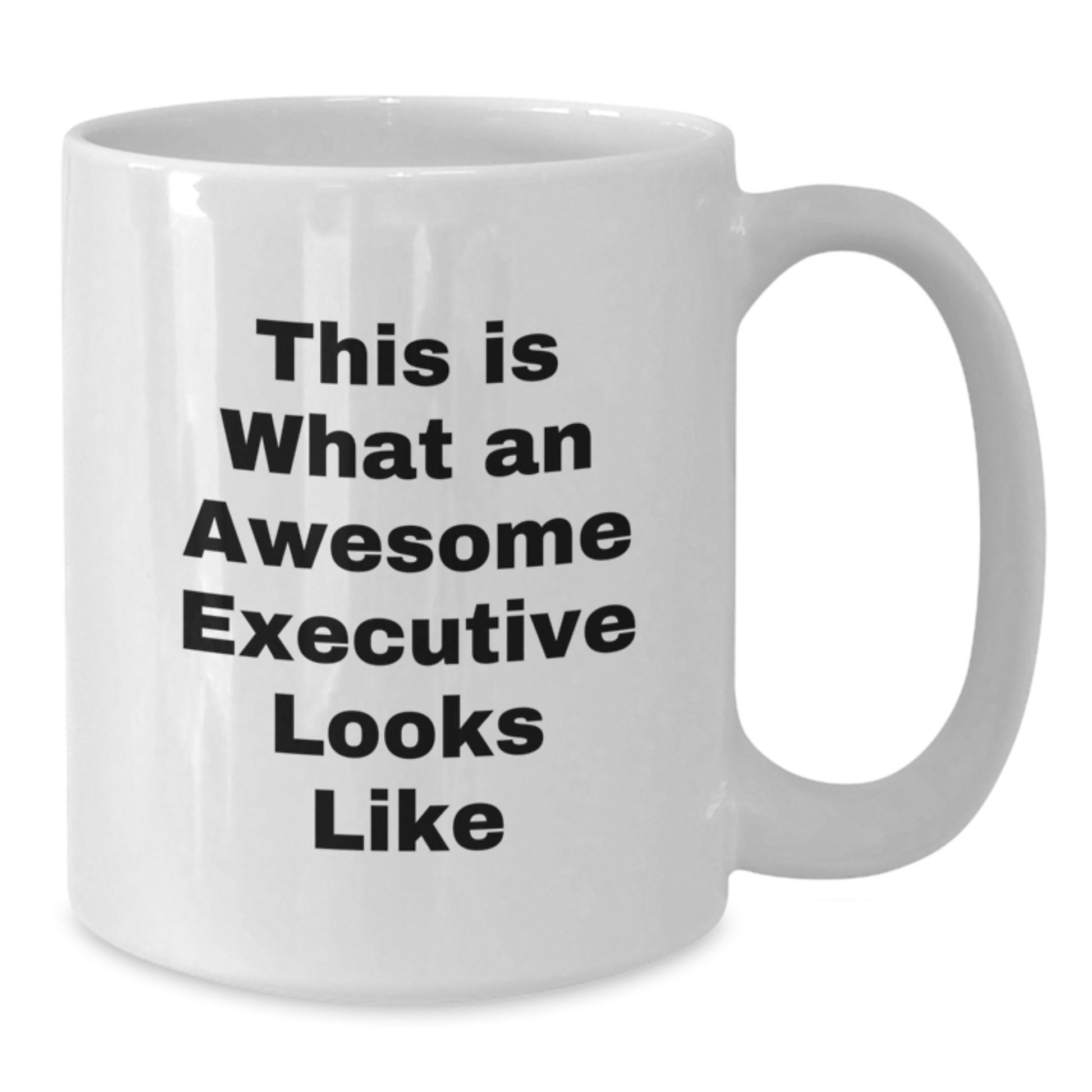 Funny Executive White Coffee Mug Gifts for Him from Friends on Birthday Unique - Additional