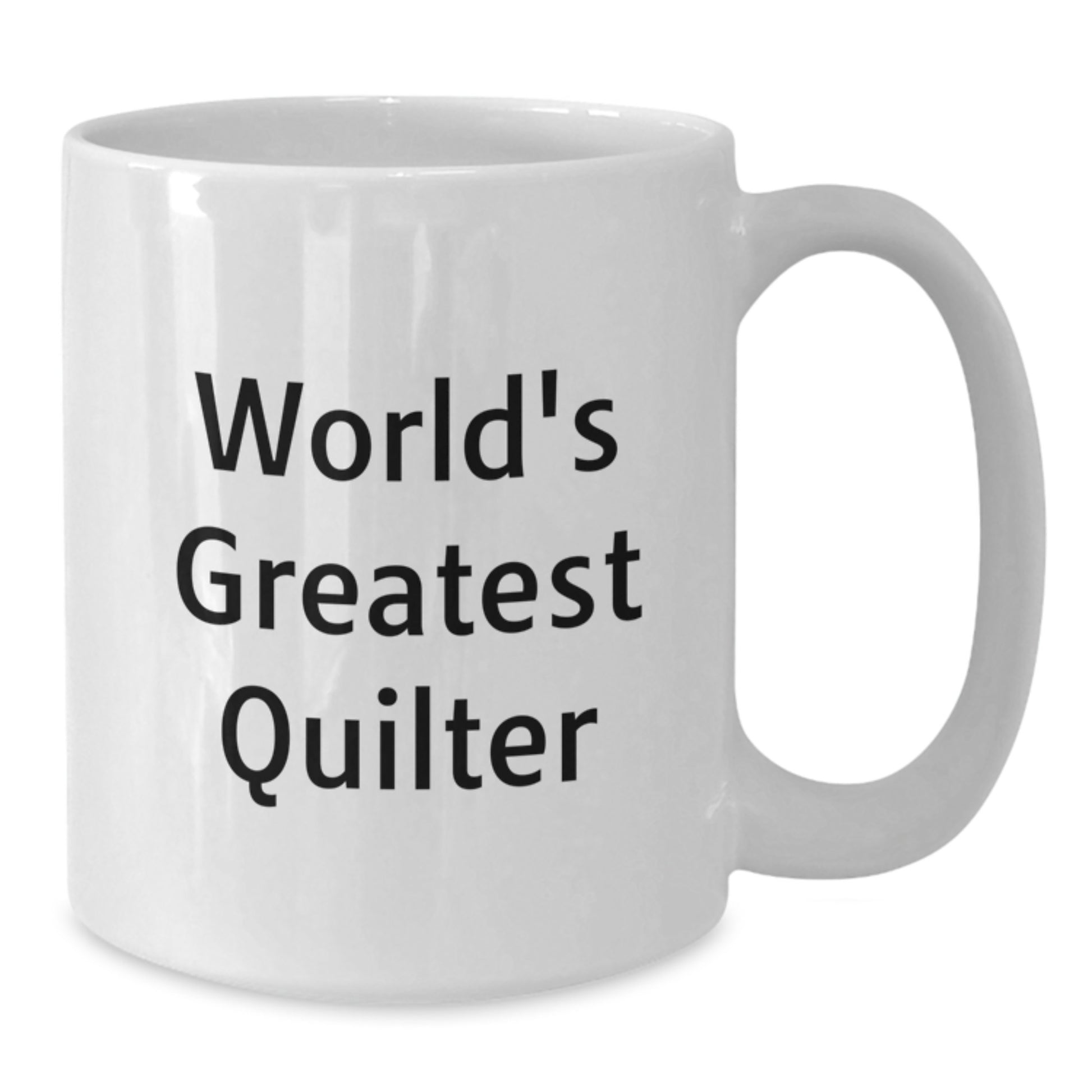 Funny Quote for Quilter Gifts from Friends on Valentine's White Coffee Mug - Additional