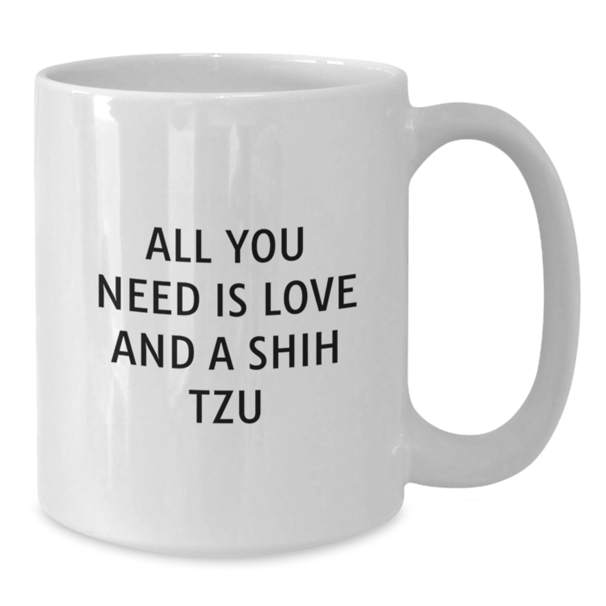 Funny Shih Tzu Dog White Coffee Mug Gifts from Friends for Christmas Unique Presents - Additional