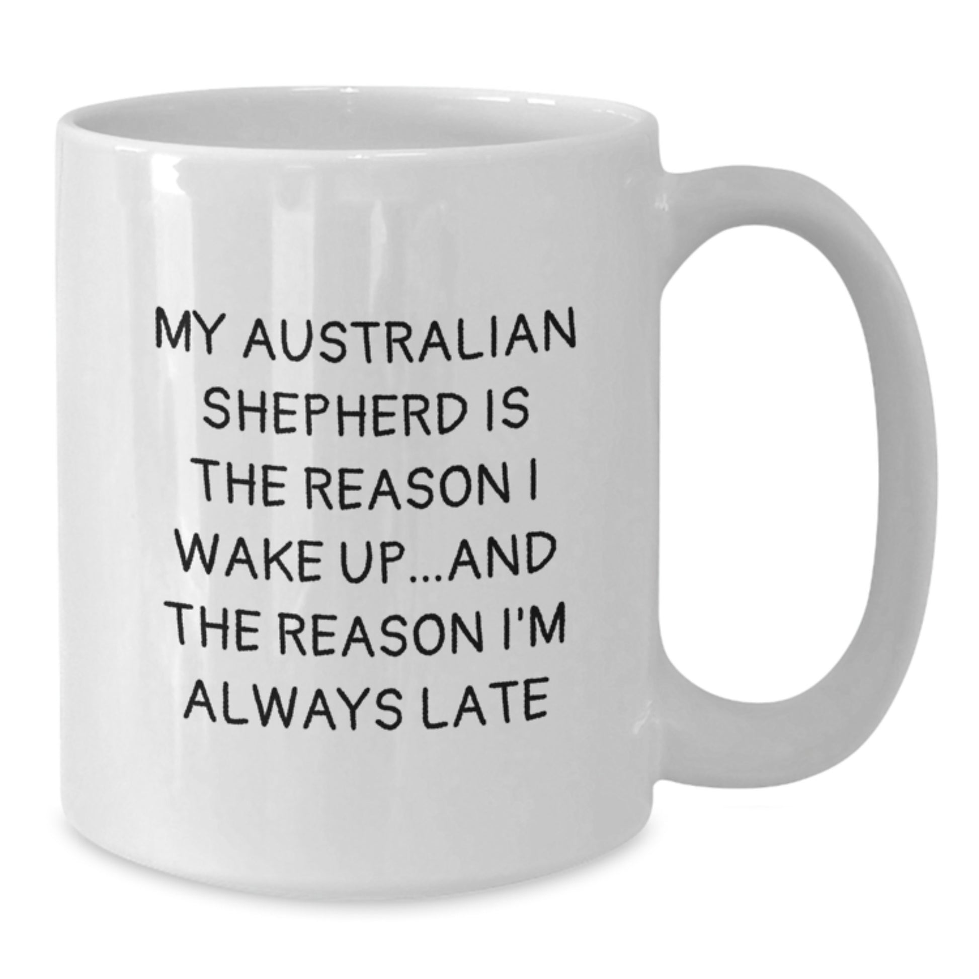 Australian Shepherd Dog Lover Gifts from Friends - Gifts for Australian Shepherd Dog Owners, Funny Coffee Mug, Birthday Unique Gifts - Additional