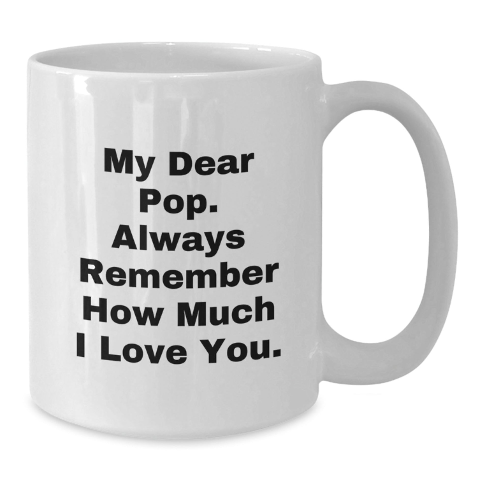 Funny Quote Gifts from Men to Dad on Mother's Day Unique White Coffee Mugs - Additional