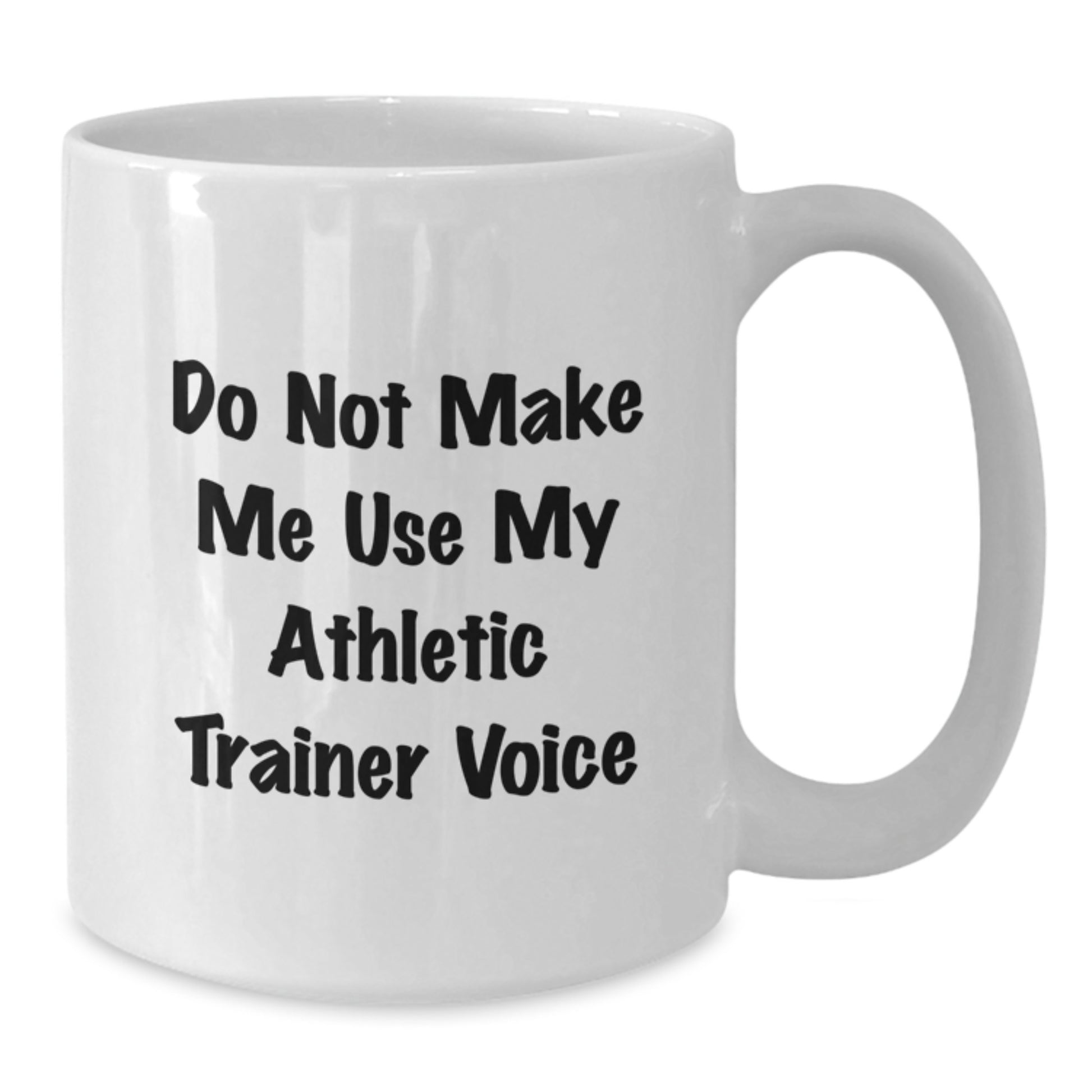 Athletic Trainer Keepsake White Coffee Mug for Him Graduation Gift - Additional