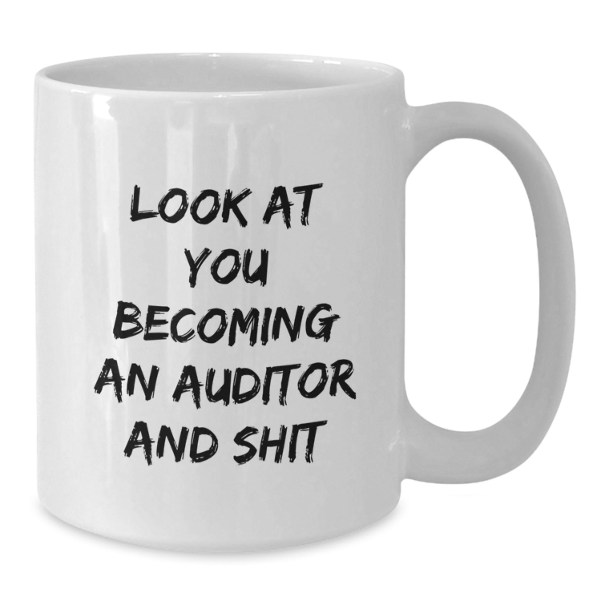 Funny Auditor White Coffee Mug Gifts for Auditor Friends Family Unique Mother's Day Unique Gifts from Men Women - Additional