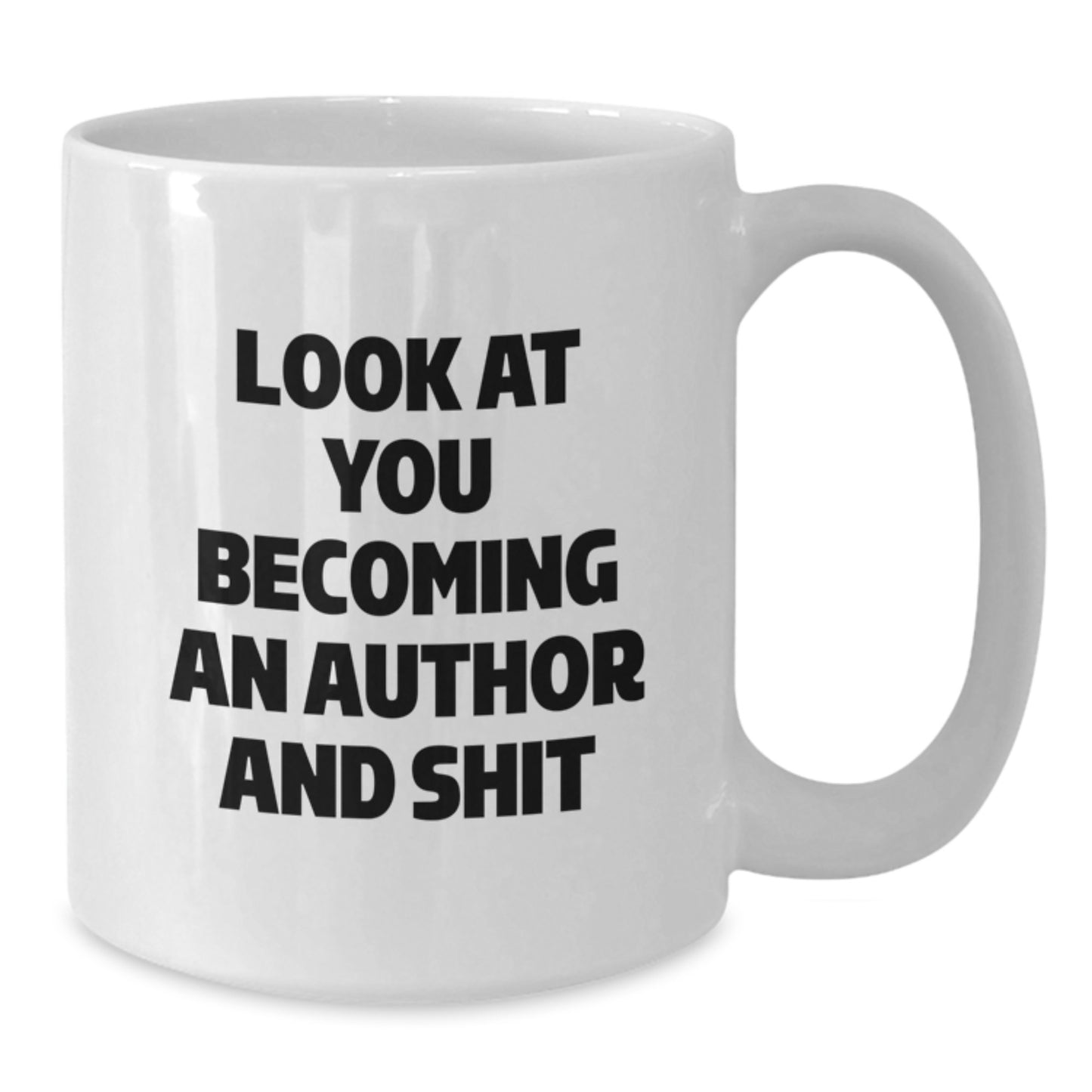 Funny Author Gifts from Friends White Coffee Mug for Author Graduation Unique Gifts - Additional